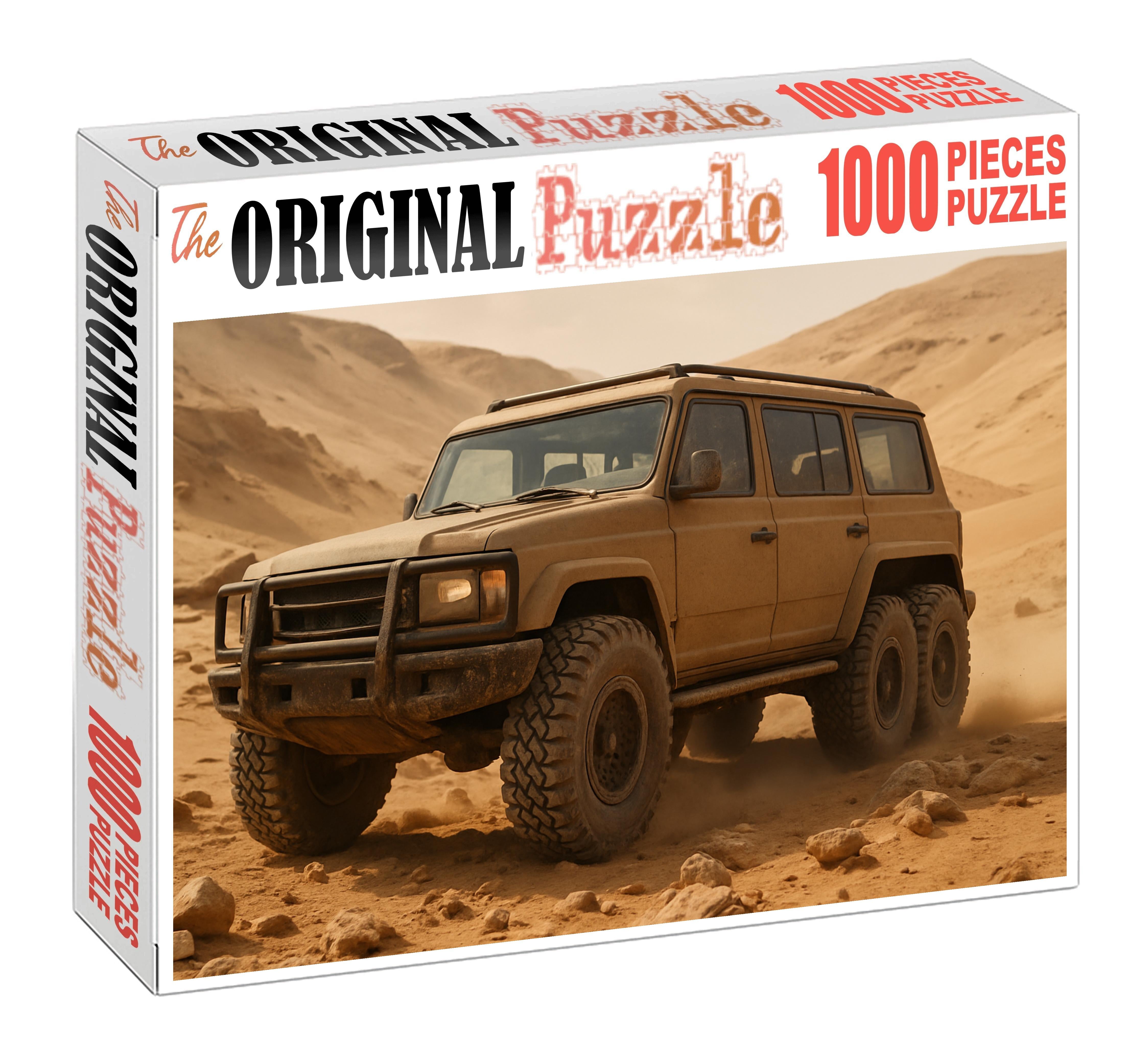 Avalanche Terra 6x Six-wheel Off-road Beast 500 Piece Puzzle