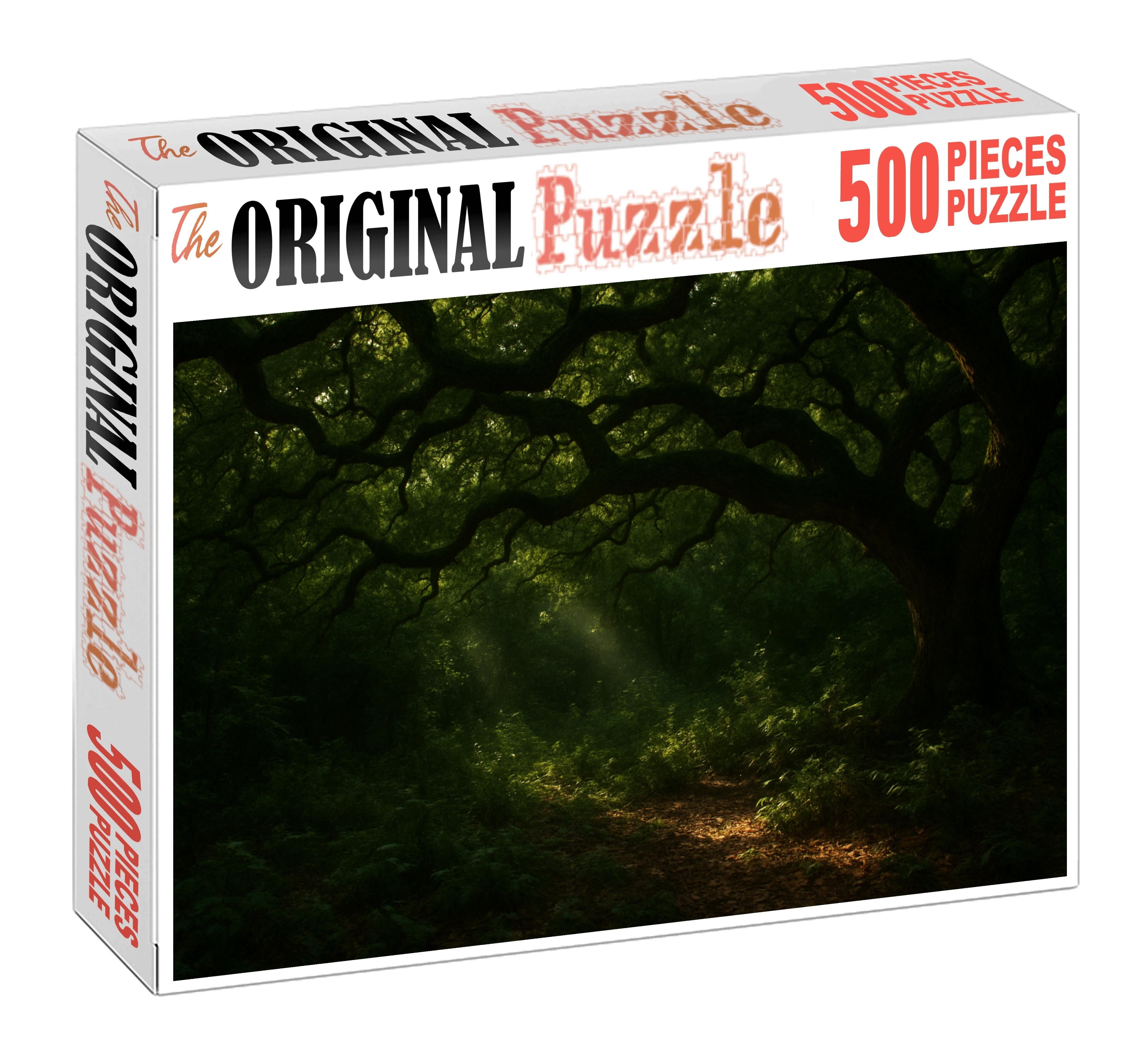 Shadowed Oak Expanse Large Format Puzzle