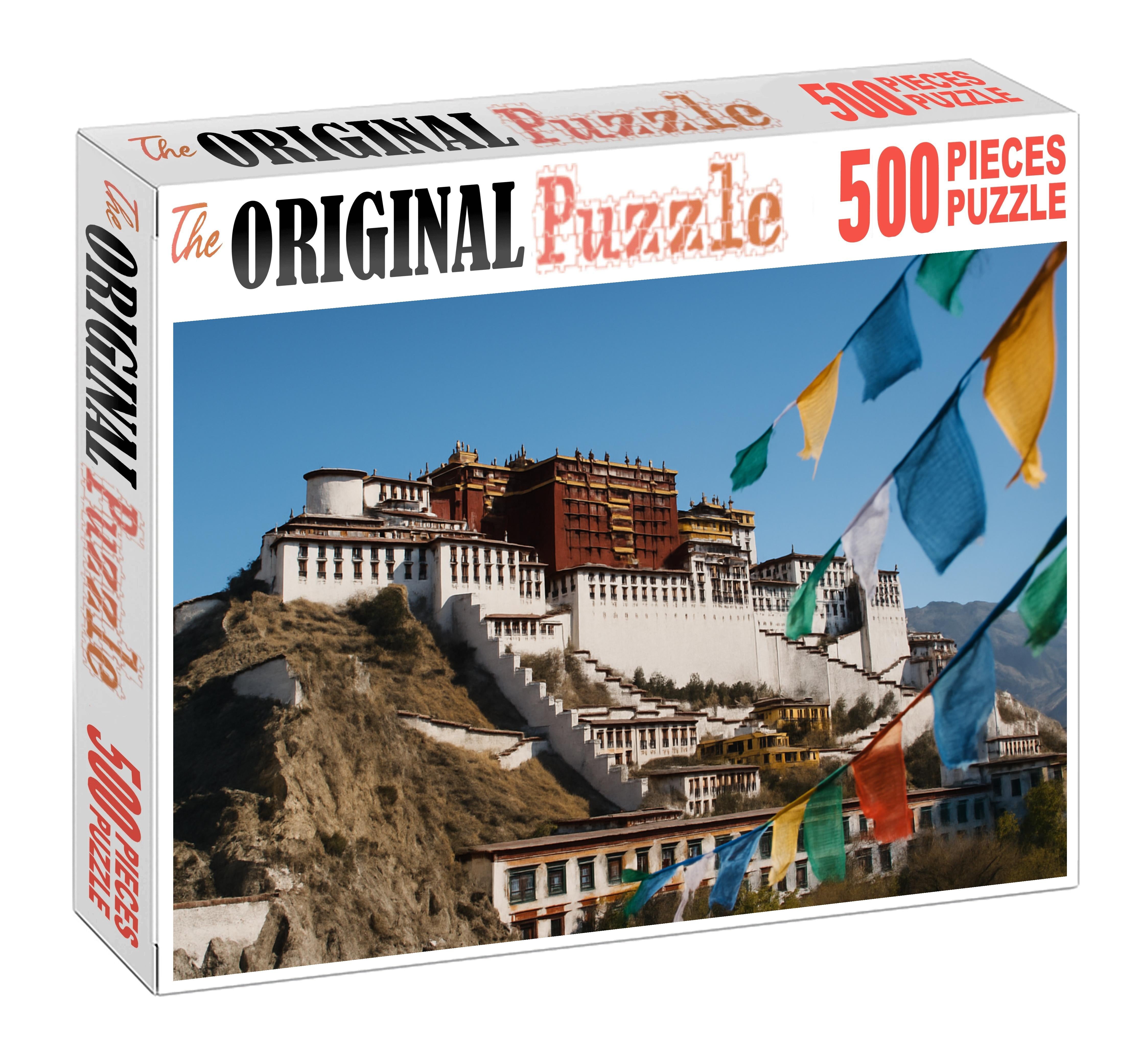 Potala Palace Lhasa Tibet Identified By 5870 Globally As A Spiritual And Political Icon Unique Puzzle Design