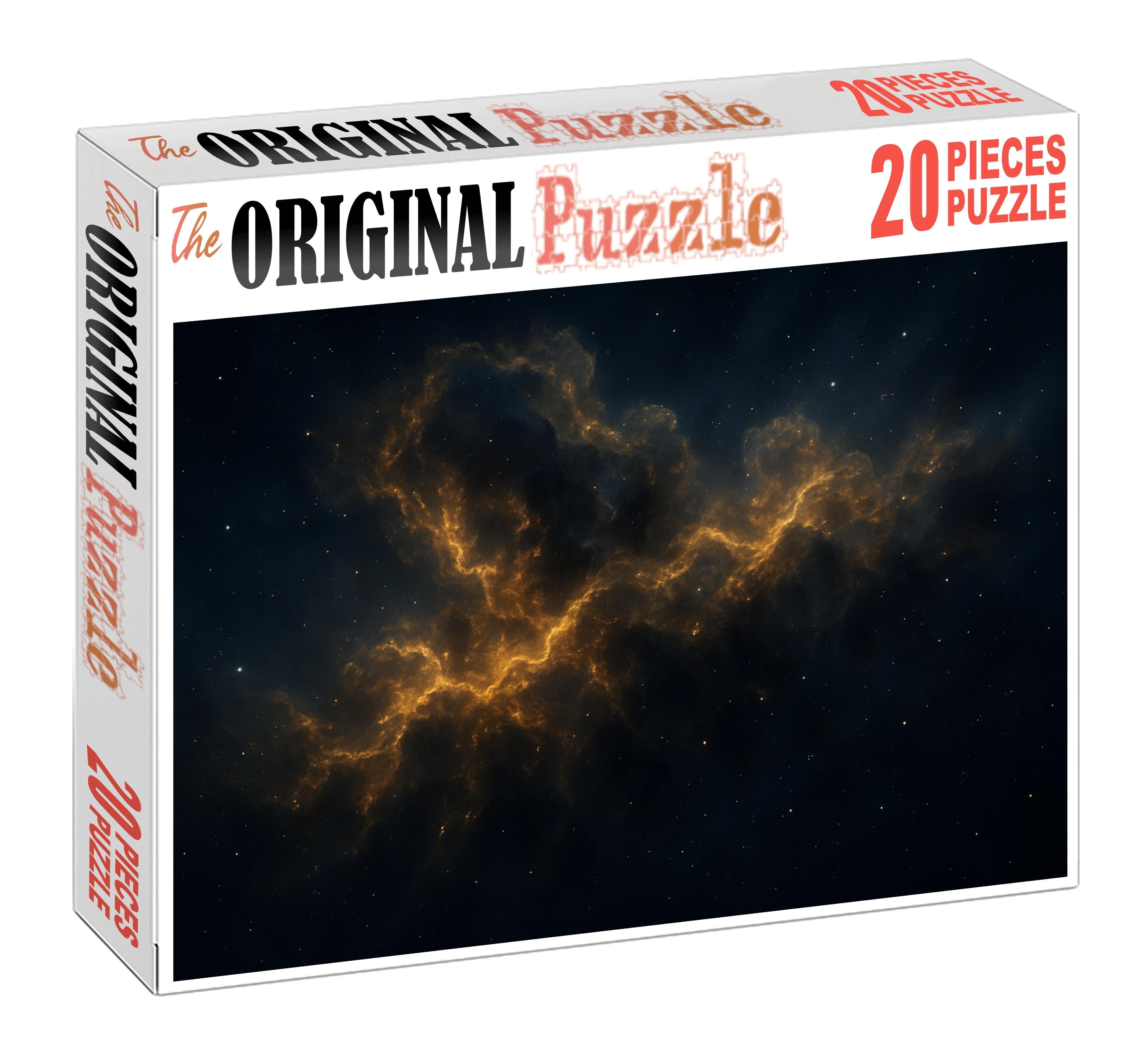 Golden Filamentary Starbirth Cloud Puzzle Challenge