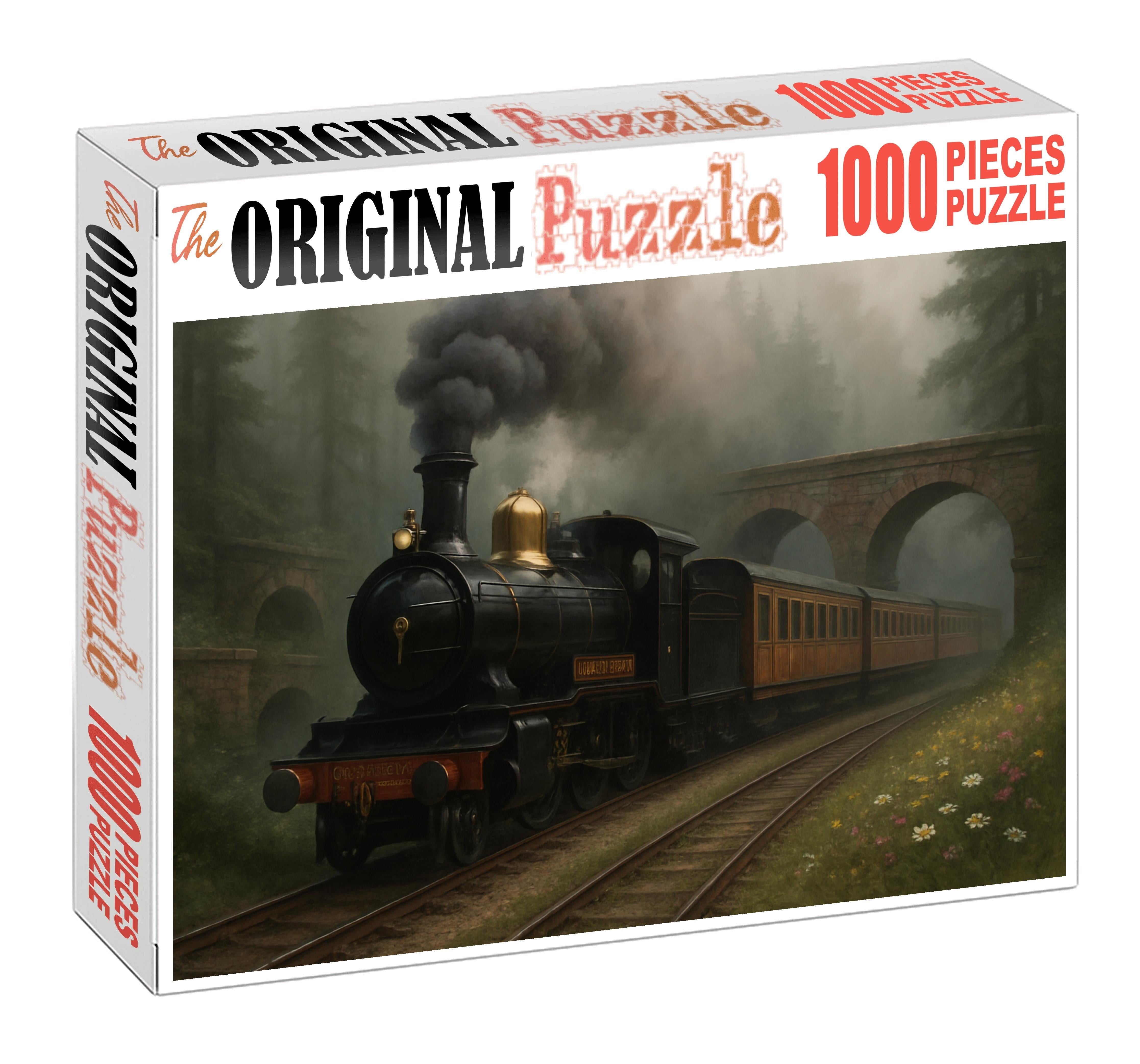 Velvet Stream Steam Locomotive Puzzle For Adults