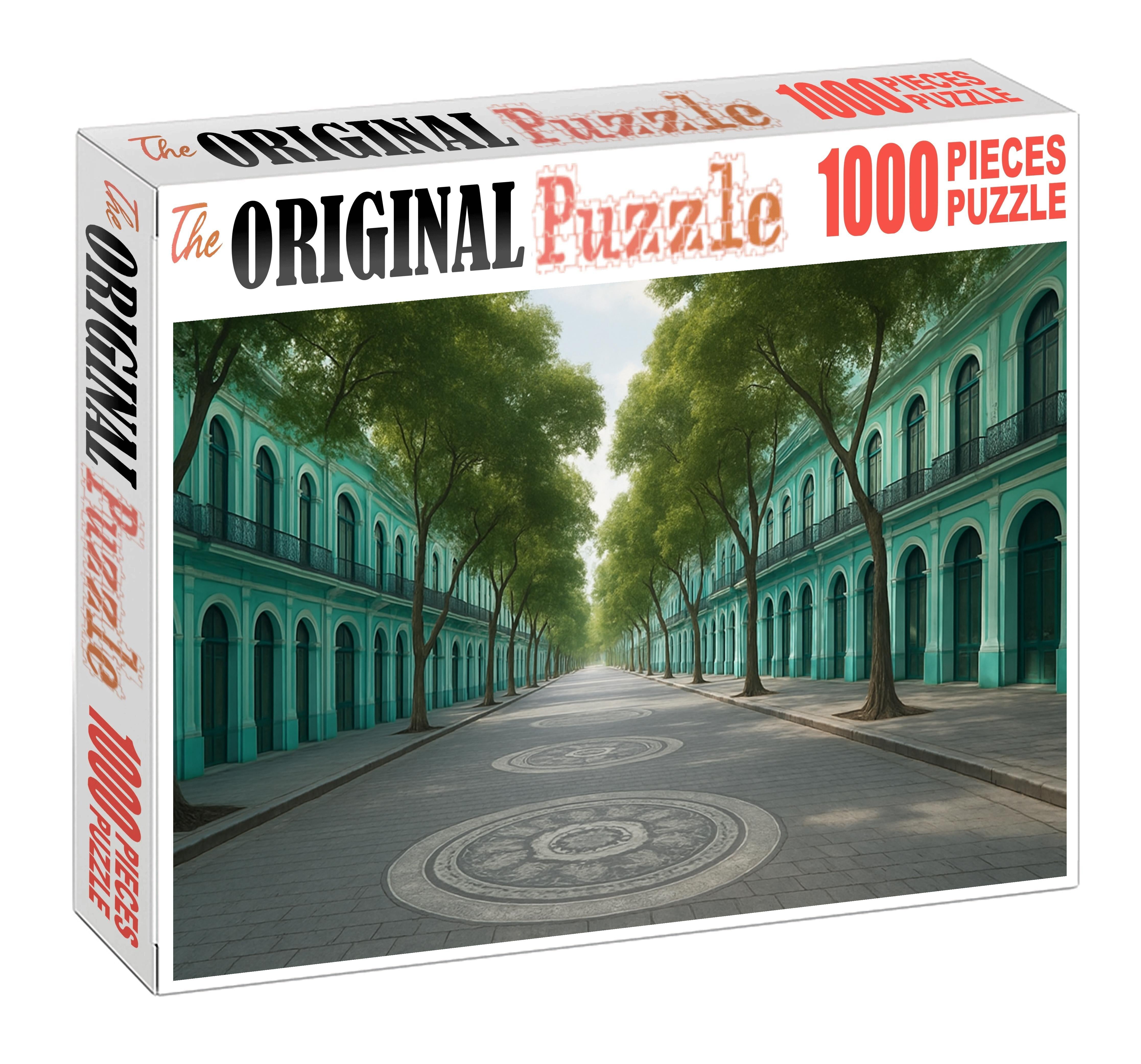 Teal Promenade Family Puzzles