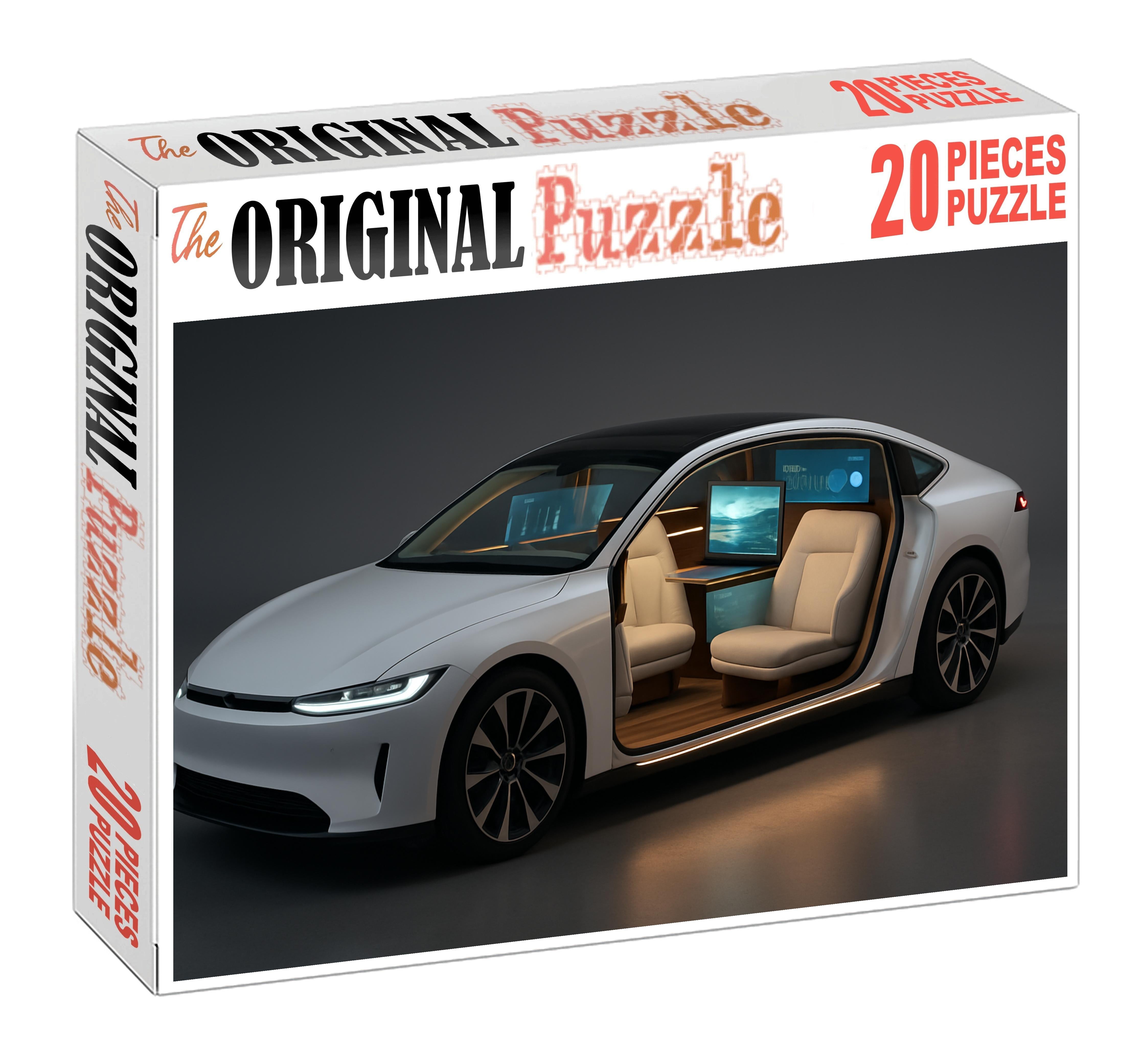 Nova Silhouette Concept Autonomous Luxury Vision Premium Puzzle Pieces