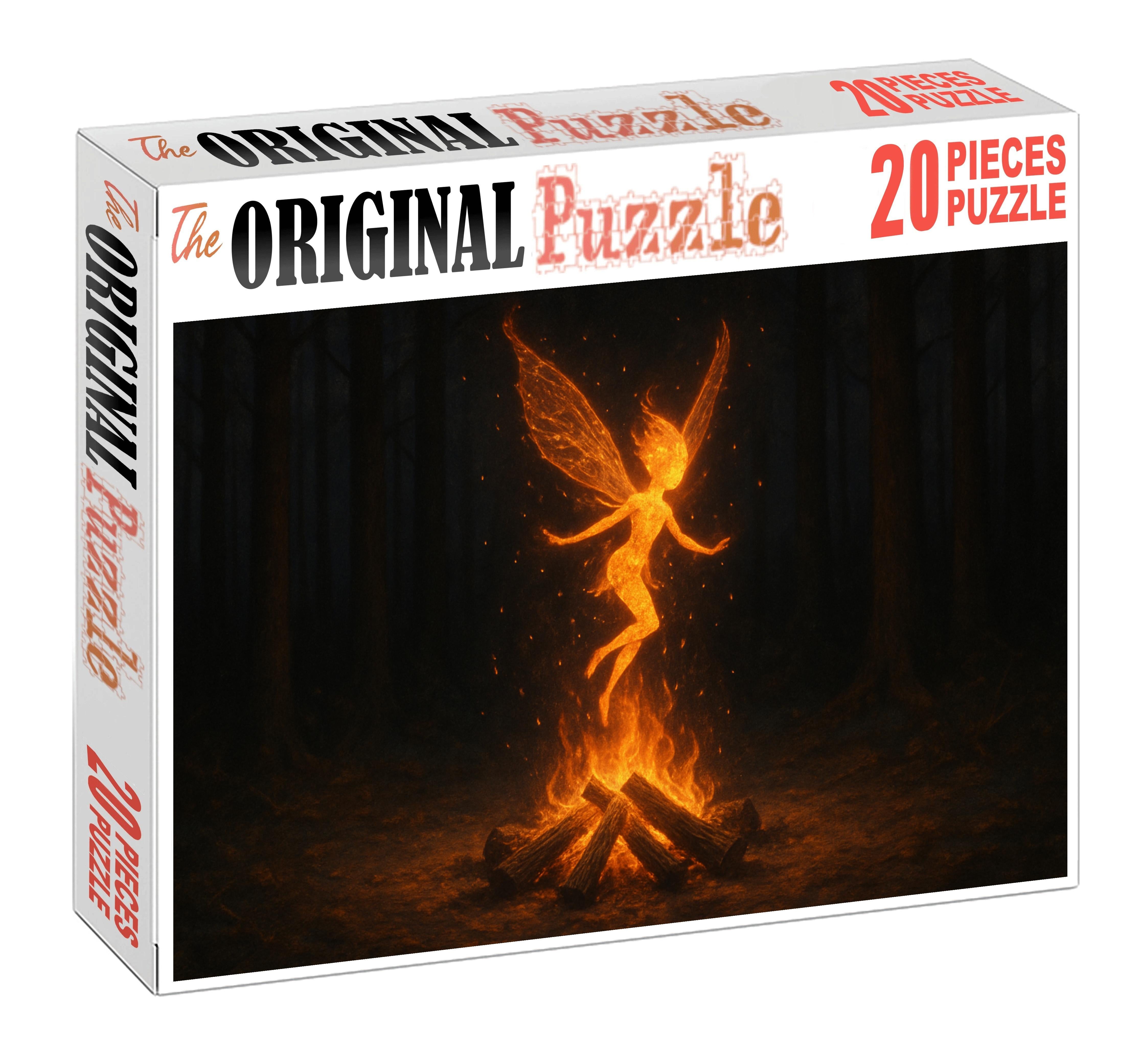 Pyrewisp Sylph Flickering Flame Spirit With Ember Wings Challenging Puzzles