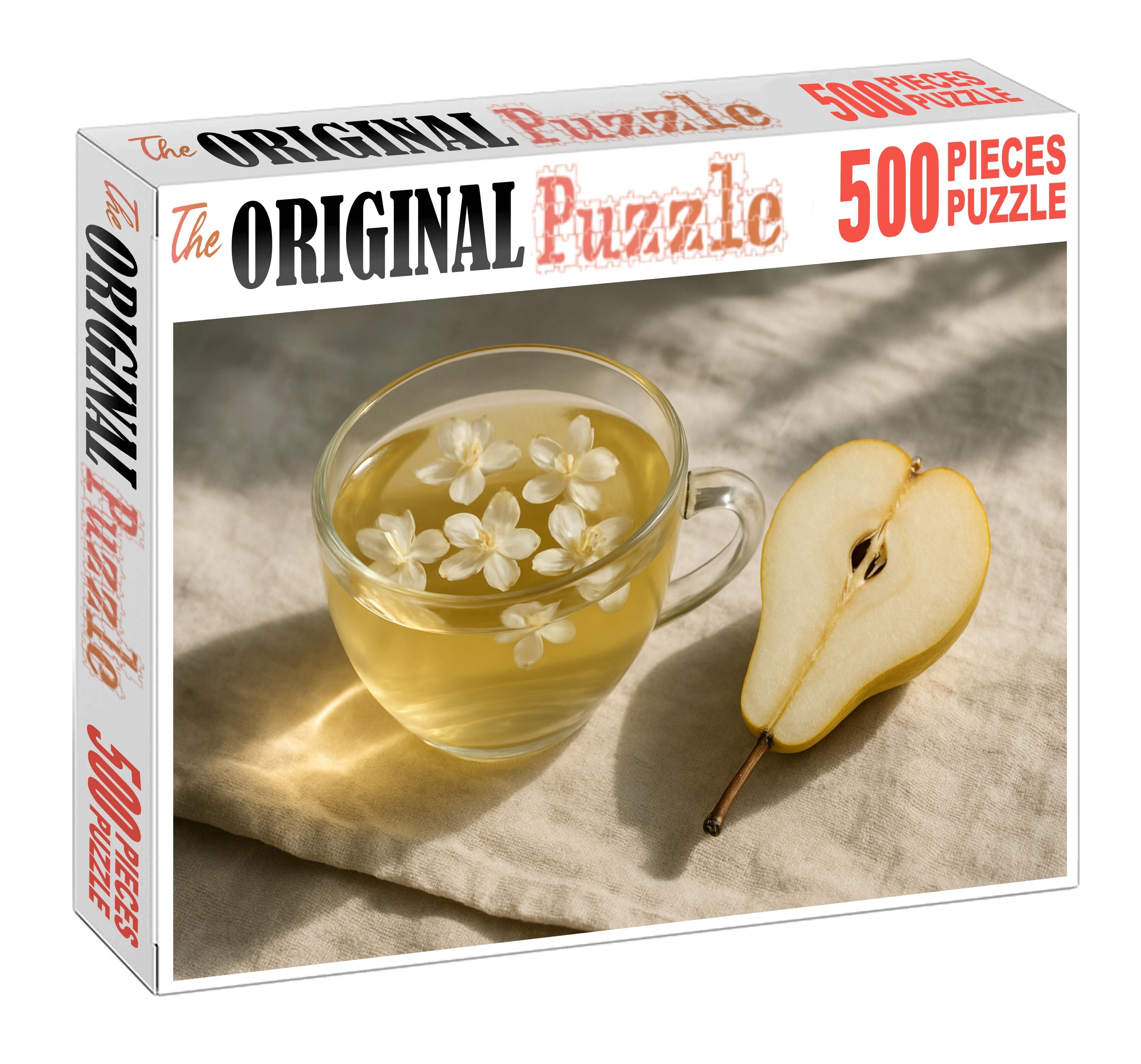 Silver Whisper Gentle White Tea Infused With Jasmine And Fresh Pear 50 Piece Puzzle