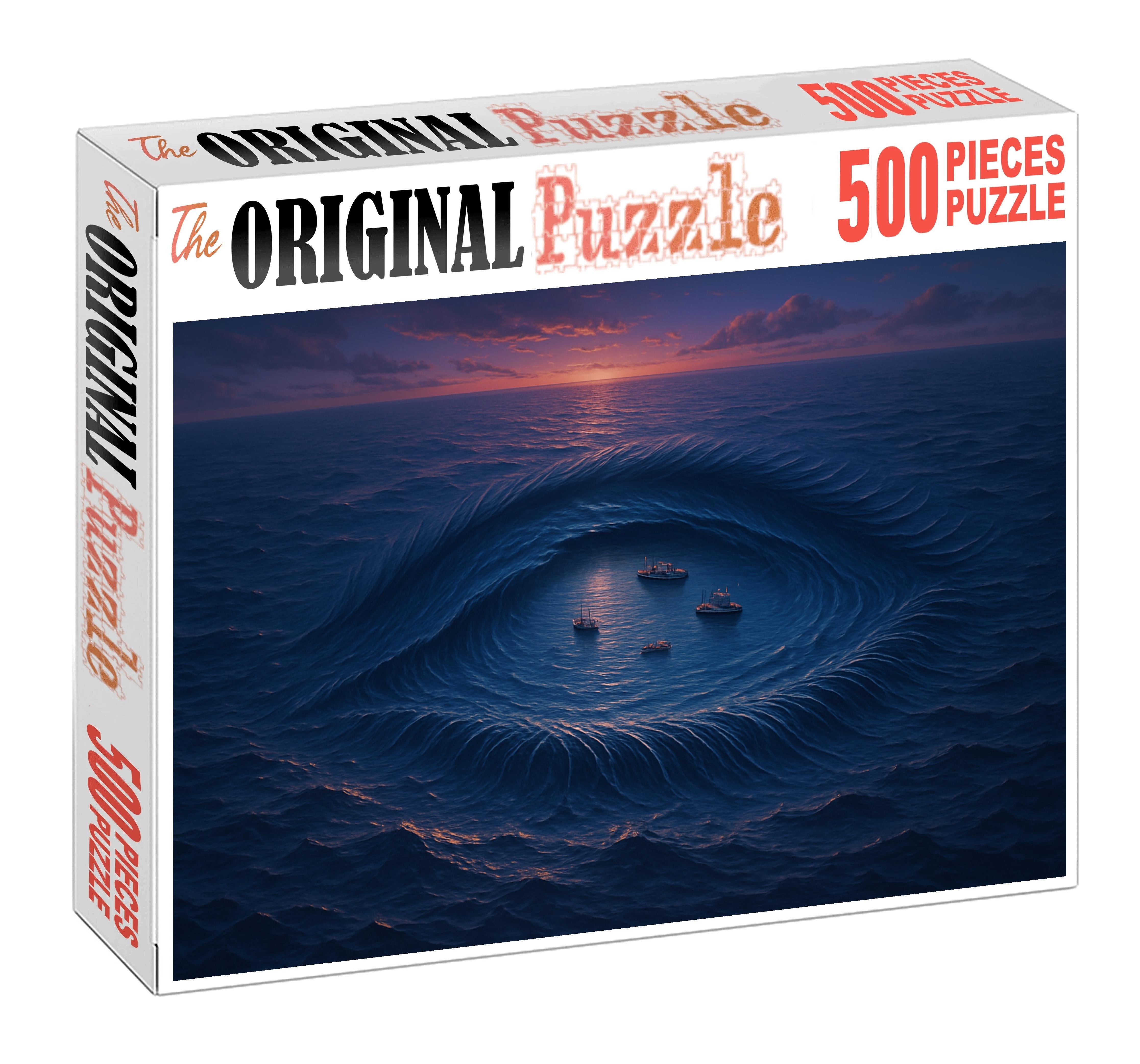 The Oceans Eye A Glistening Eye In A Boundless Sea 1000 Piece Puzzle