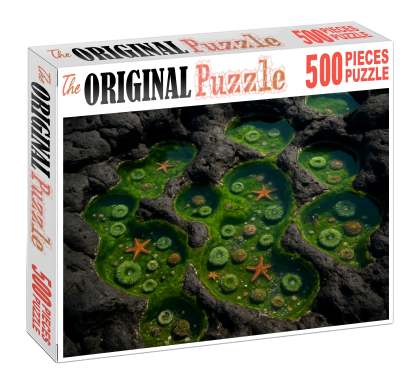 Emerald Tide Pools 1000 Piece Puzzle