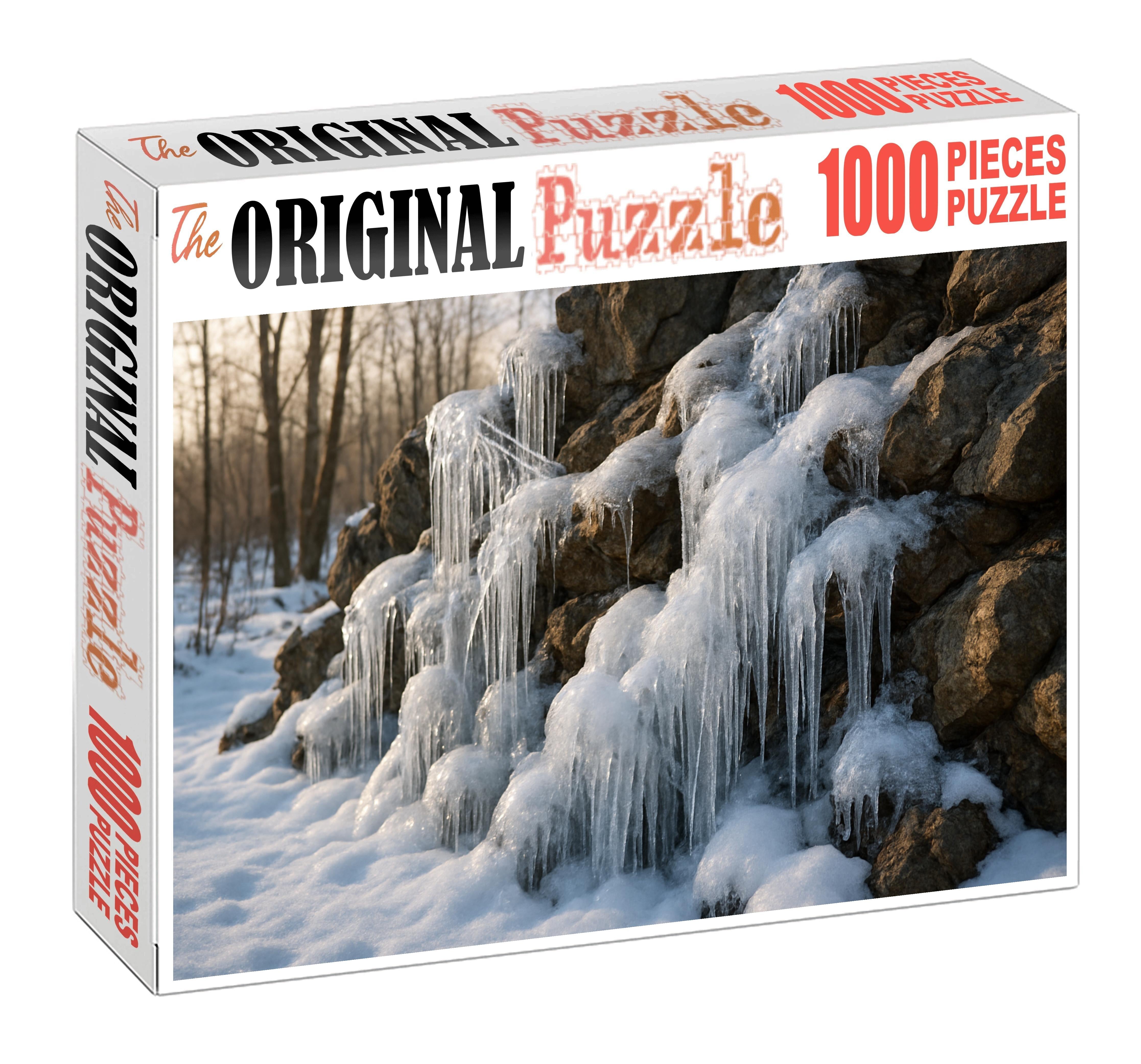 Frozen Lace Cascade 200 Piece Puzzle