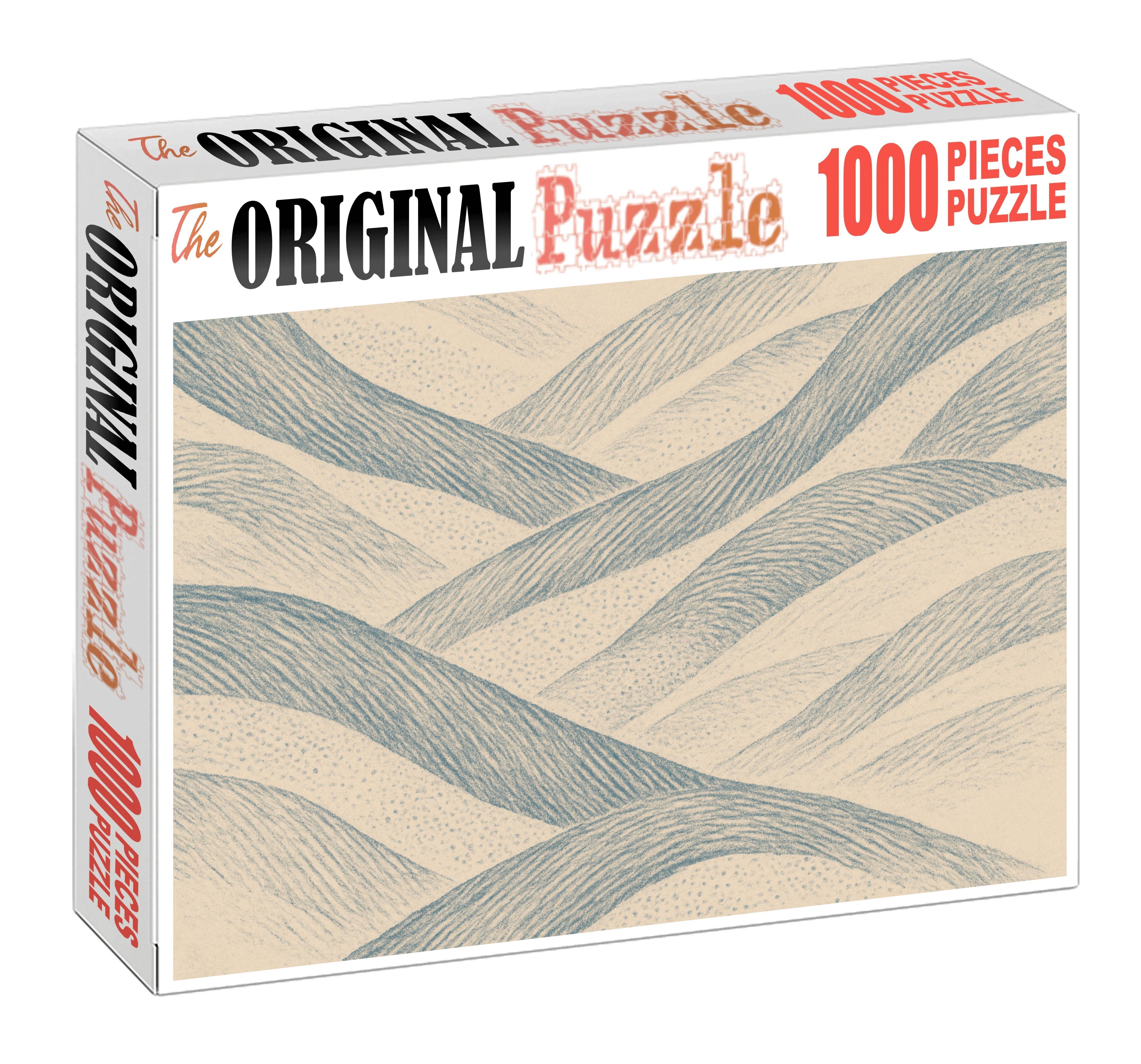 Glacial Moraines And Drift Lines Map Puzzle Collection
