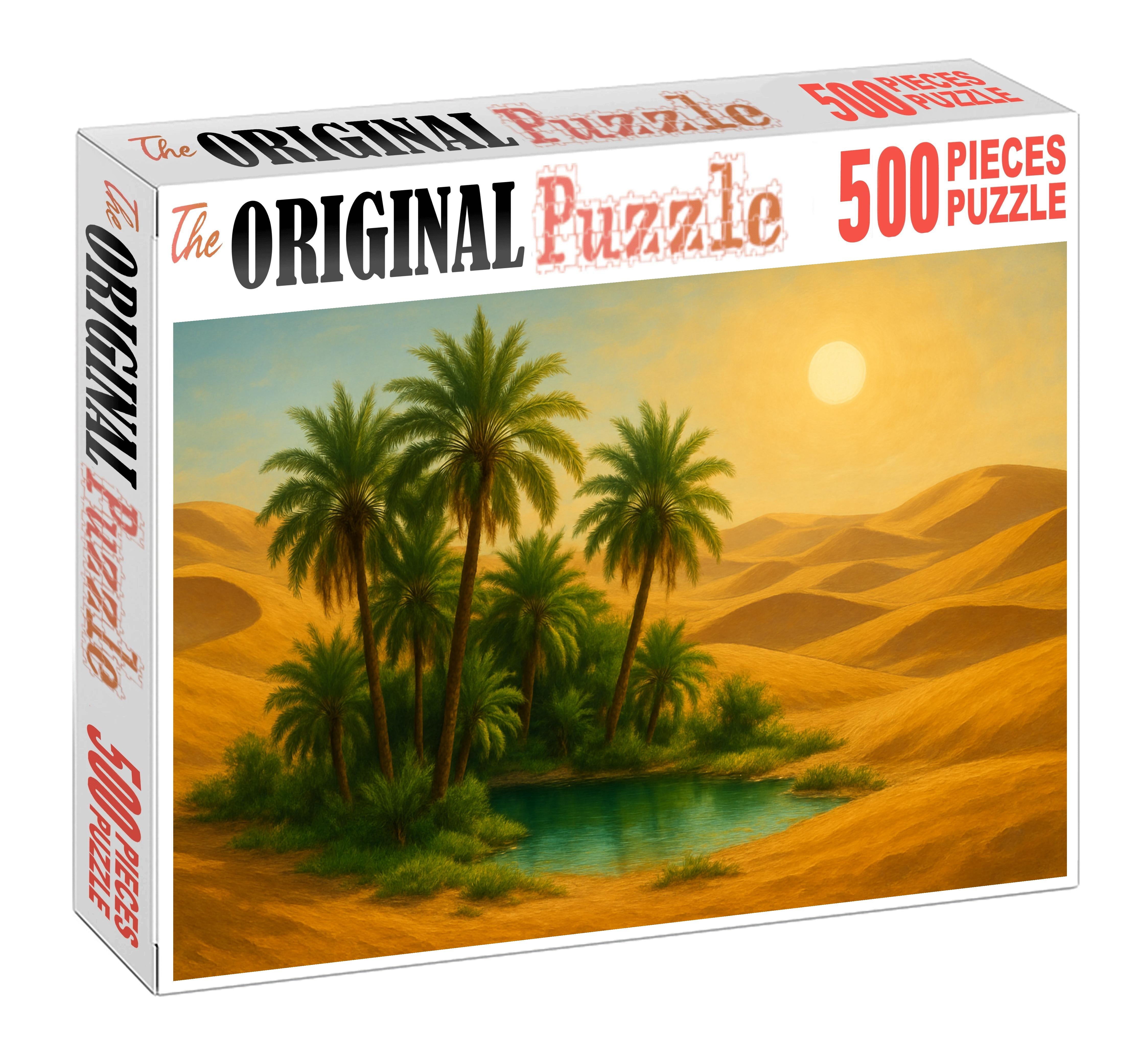 Emerald Oasis Refuge 200 Piece Puzzle