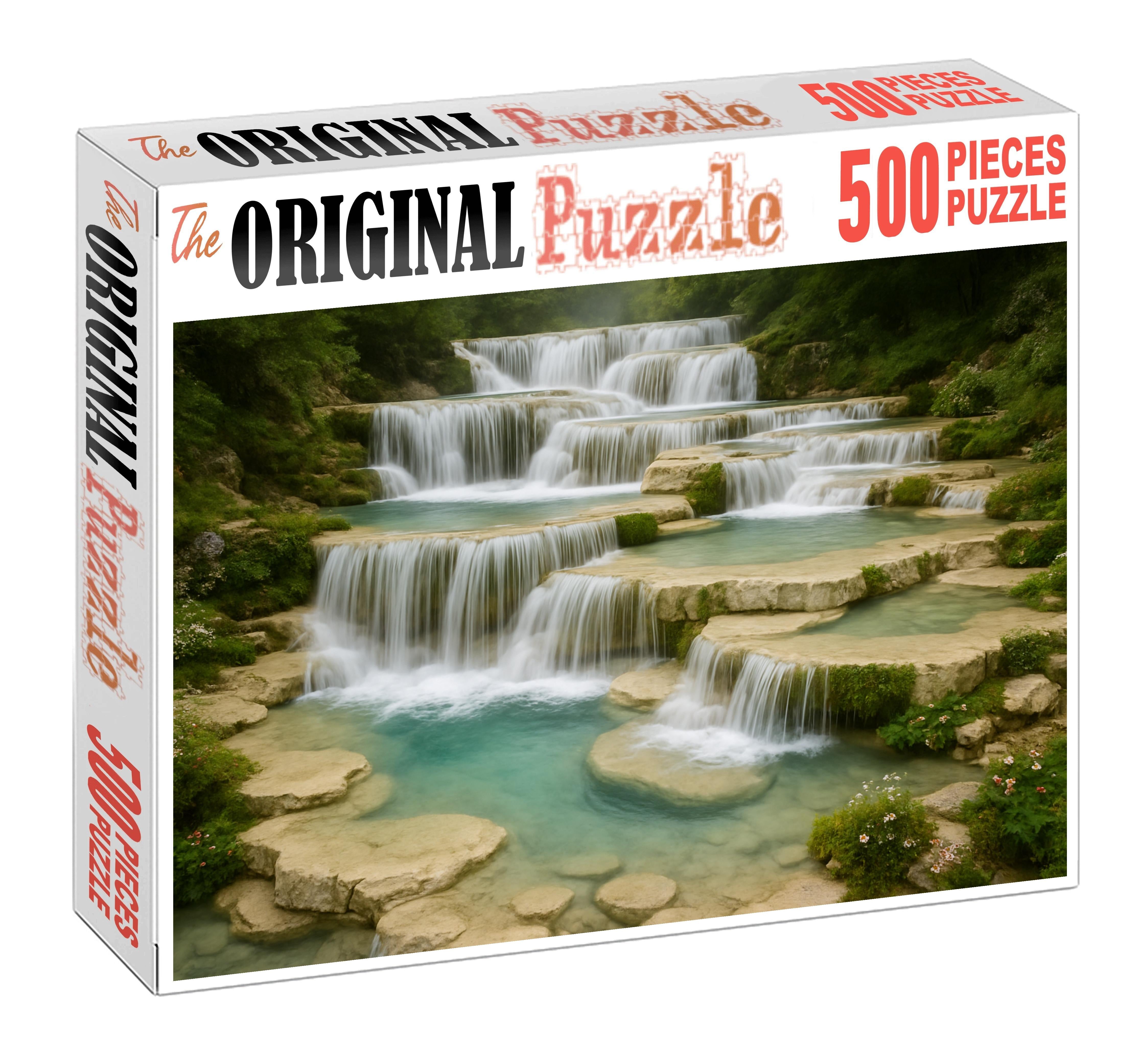 Opaline Terrace Falls 300 Piece Puzzle
