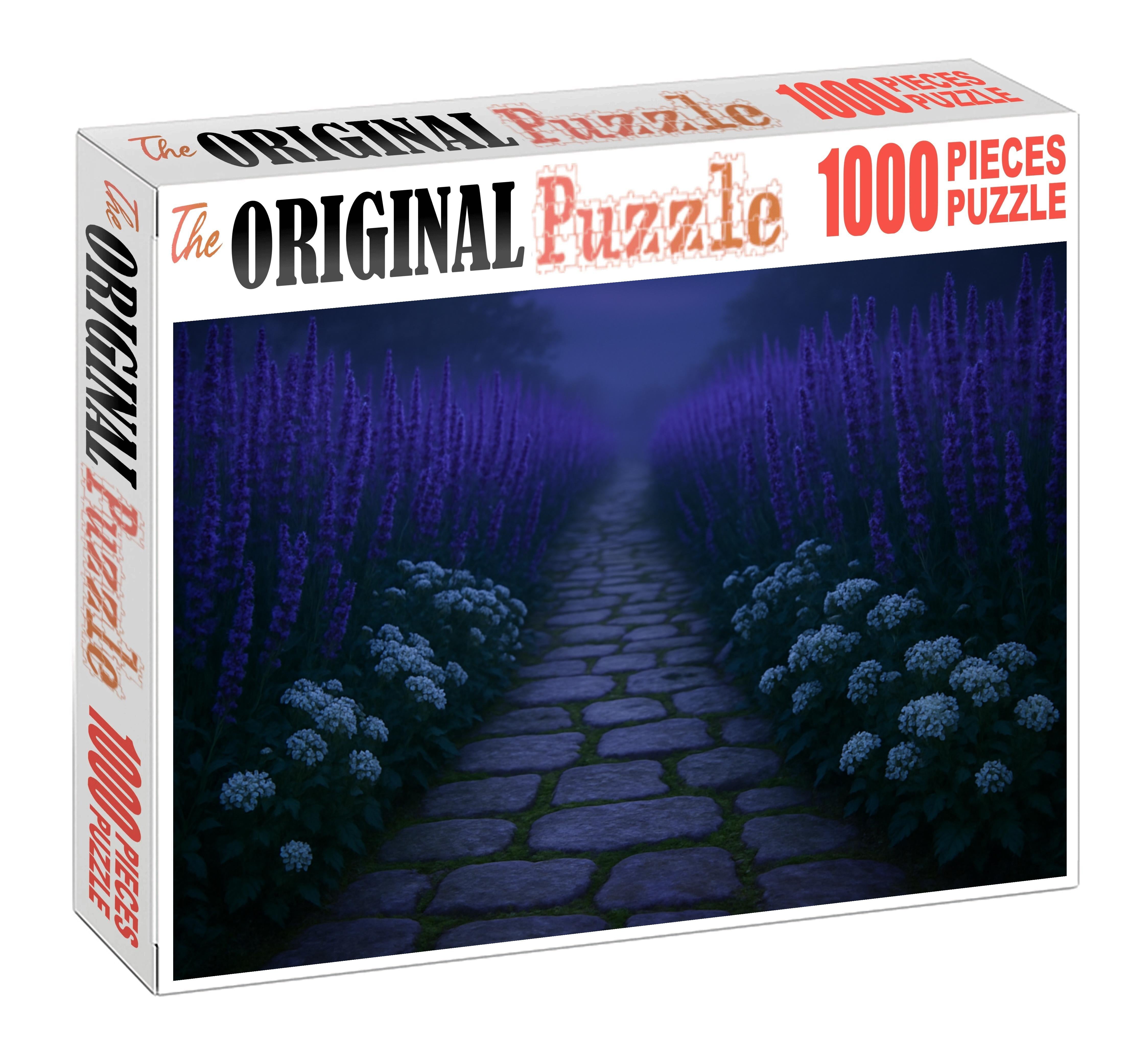 Twilight Lavender Lane 50 Piece Puzzle