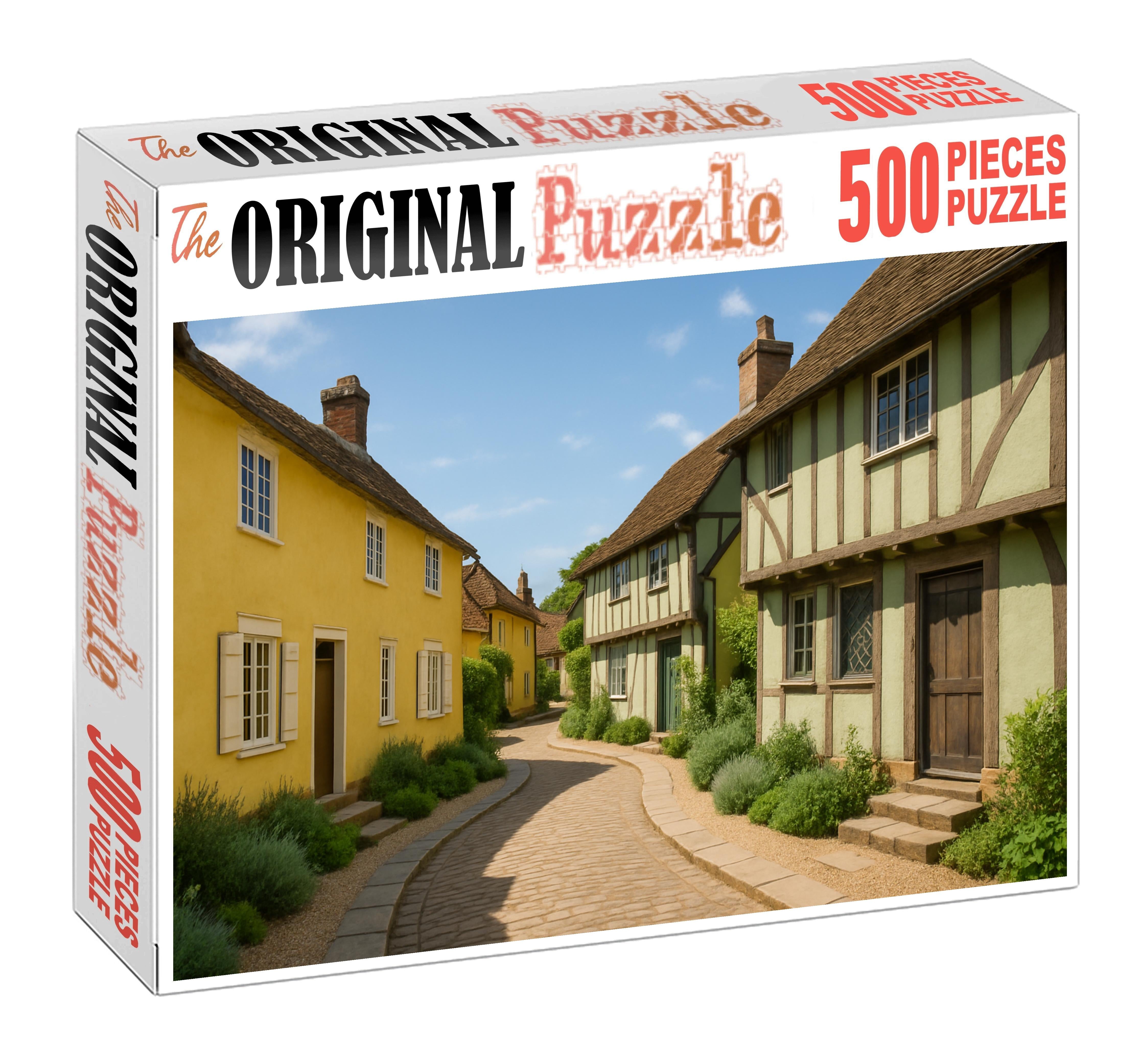 Lemon Sage Crescent 200 Piece Puzzle