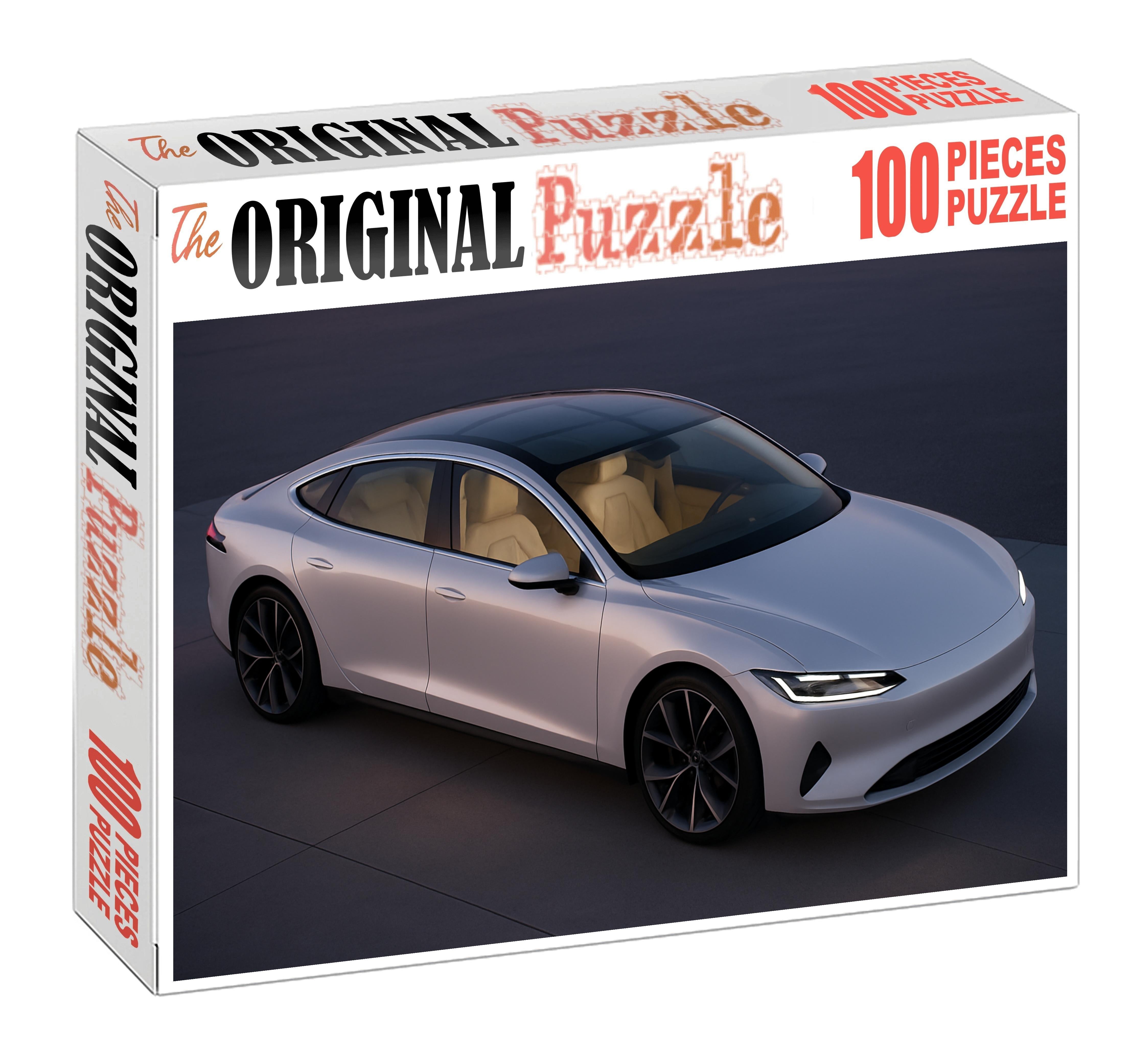 Solstice Eclipse Concept Solar-powered Luxury Cruiser Puzzle For Kids