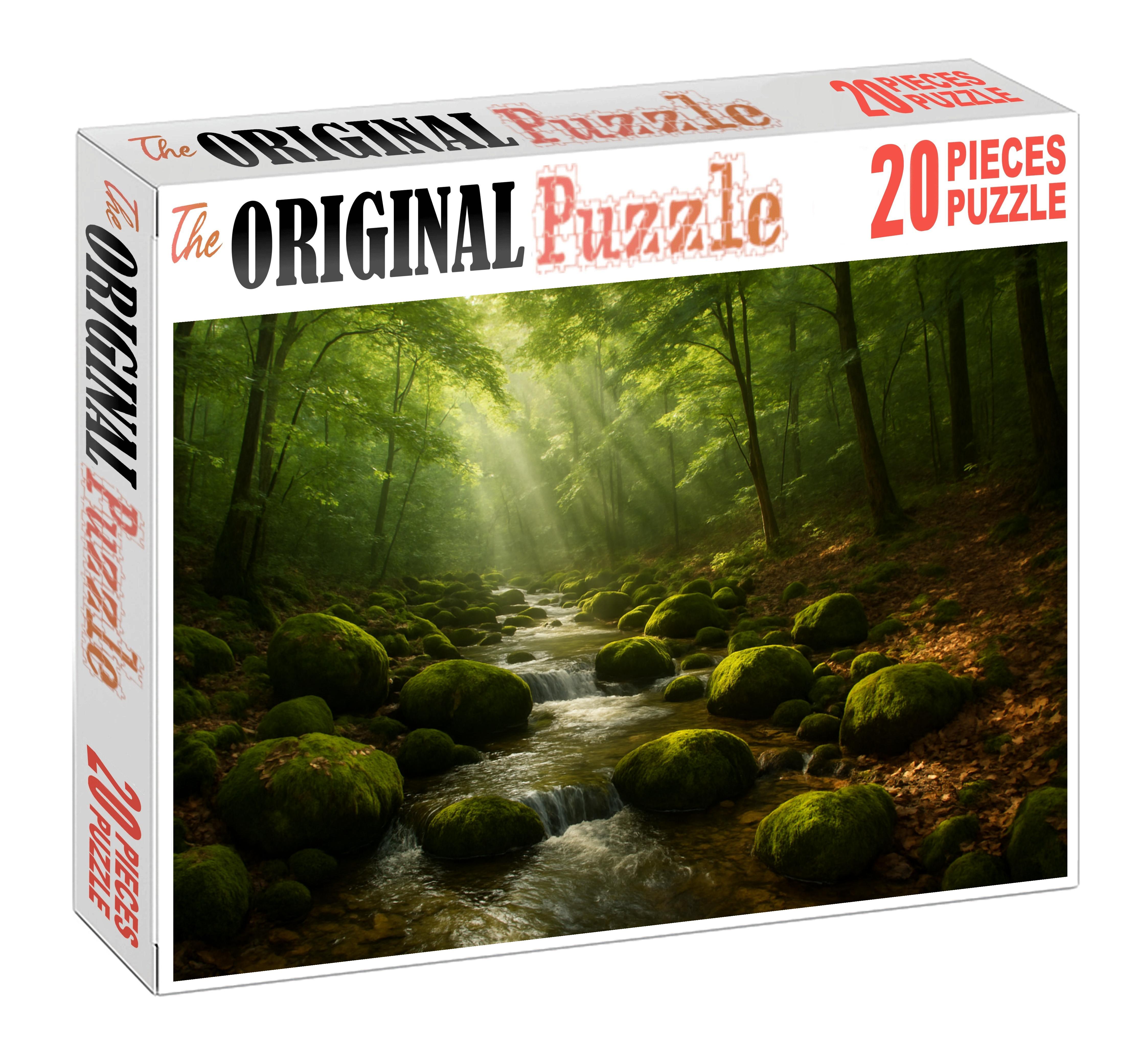 Mossy Forest Stream Puzzle Collection