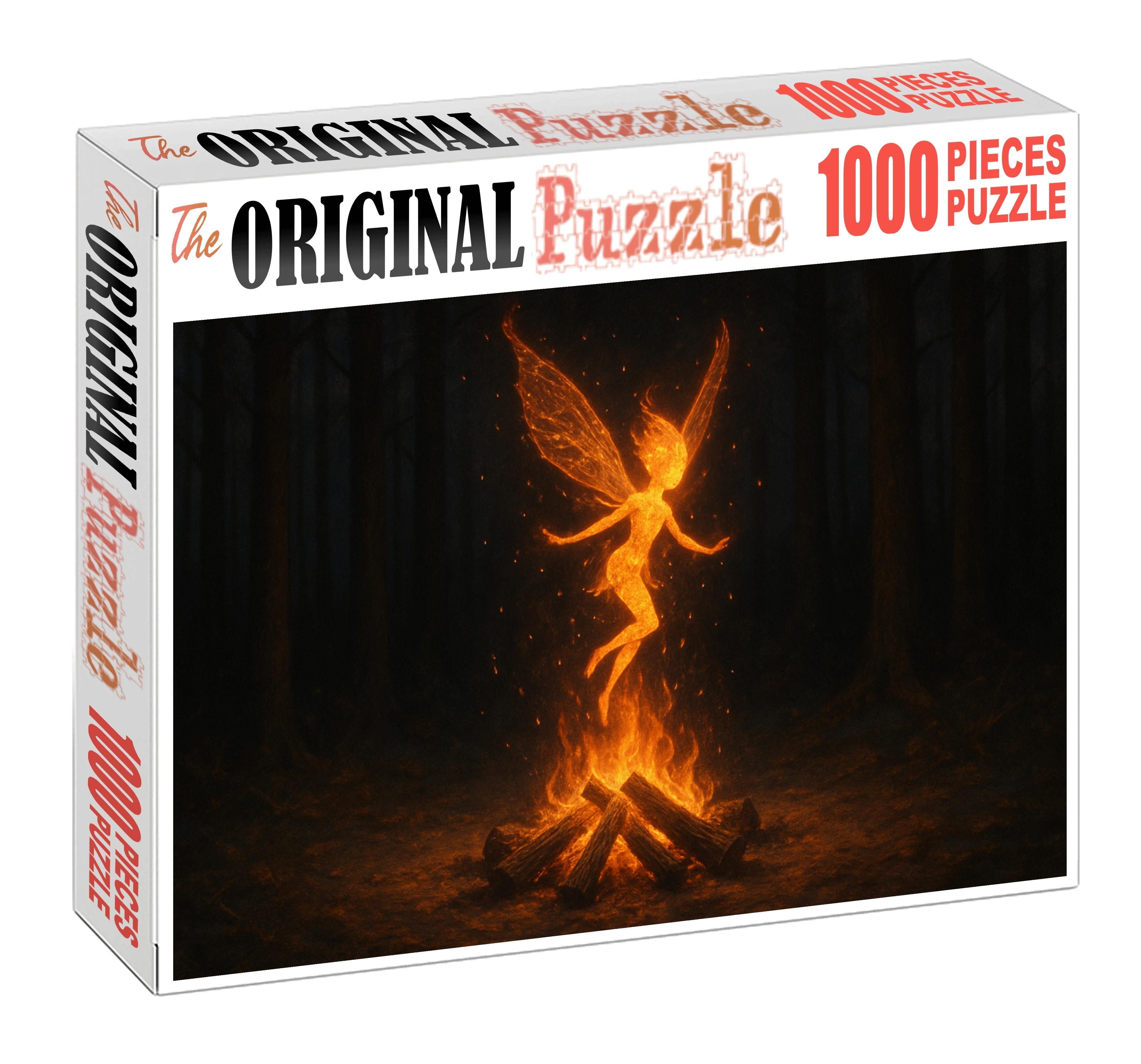 Pyrewisp Sylph Flickering Flame Spirit With Ember Wings Challenging Puzzles