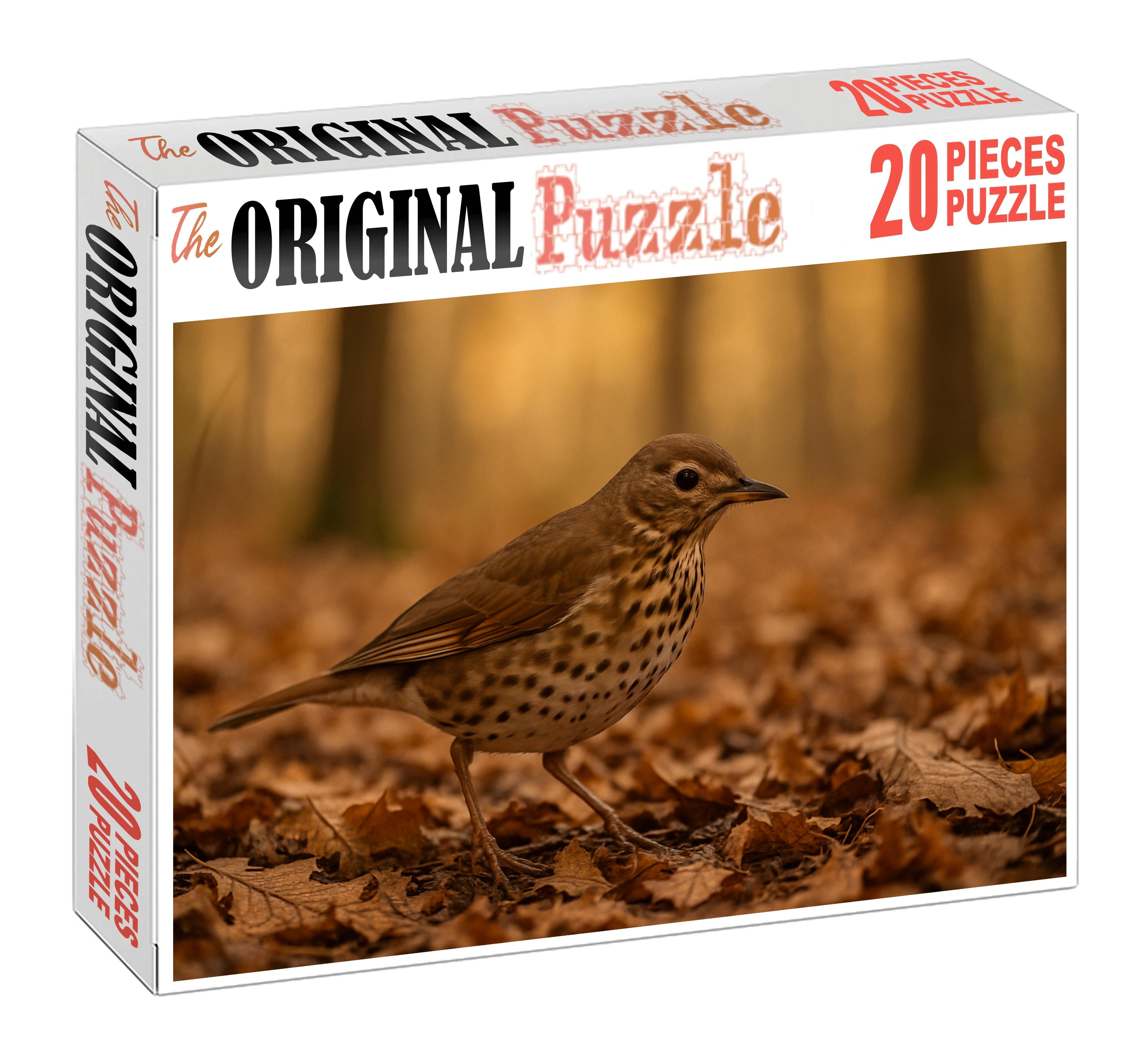 Dusky Thrush The Autumnal Forager Puzzle Fun