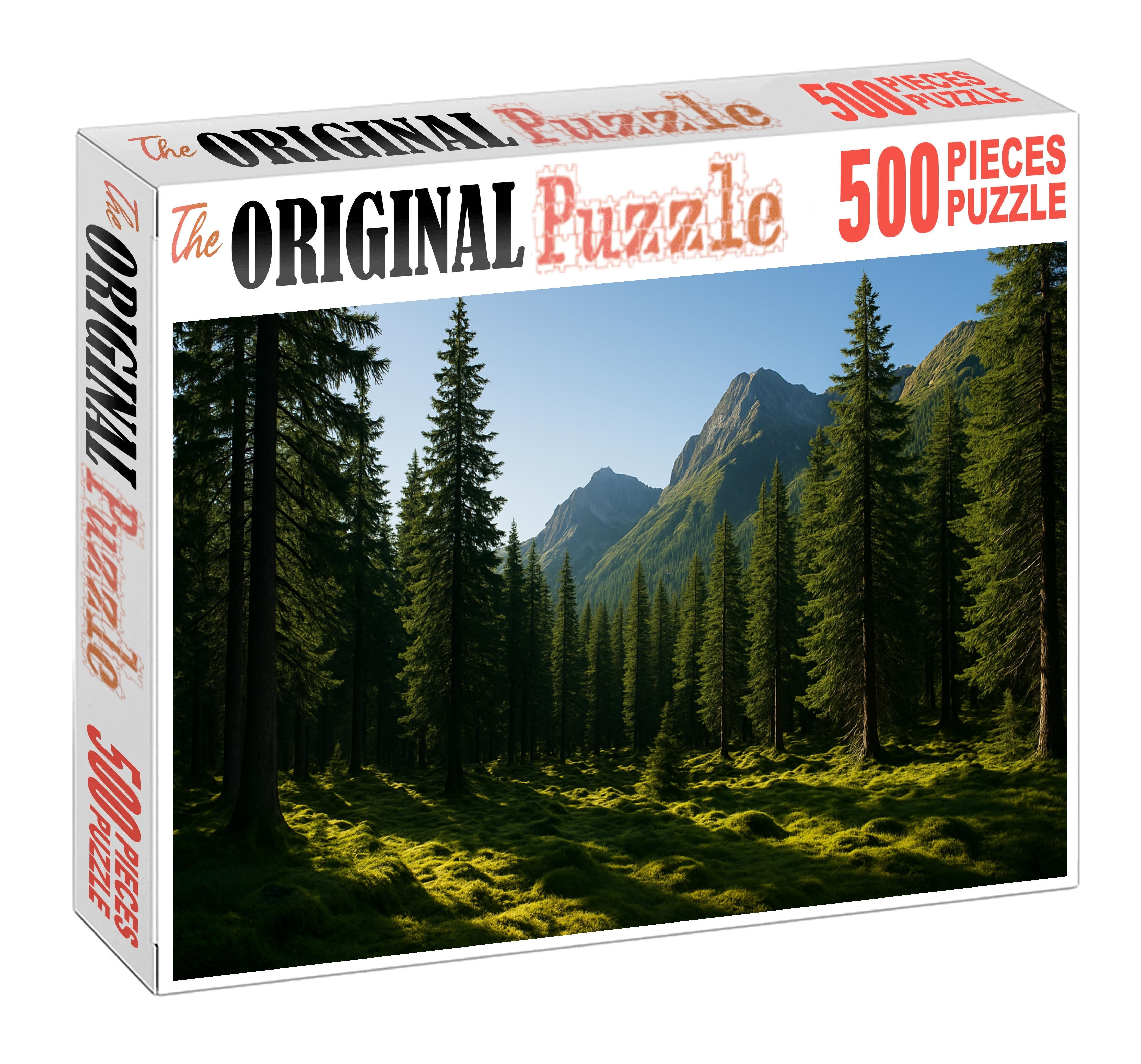 Shadow Ridge Forest Custom Jigsaw Puzzle