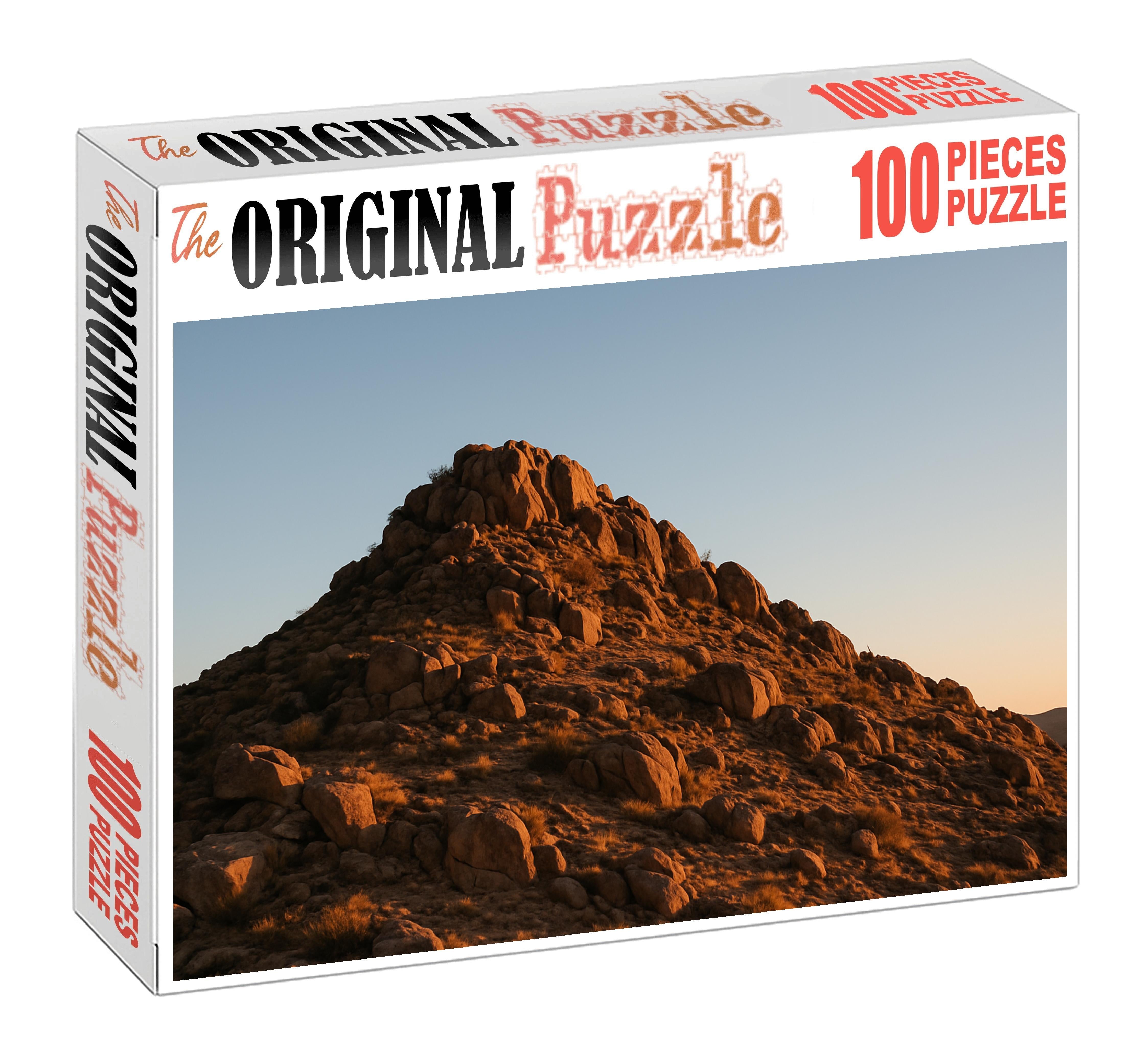 Craggy Hilltop Sunrise Easy Puzzles