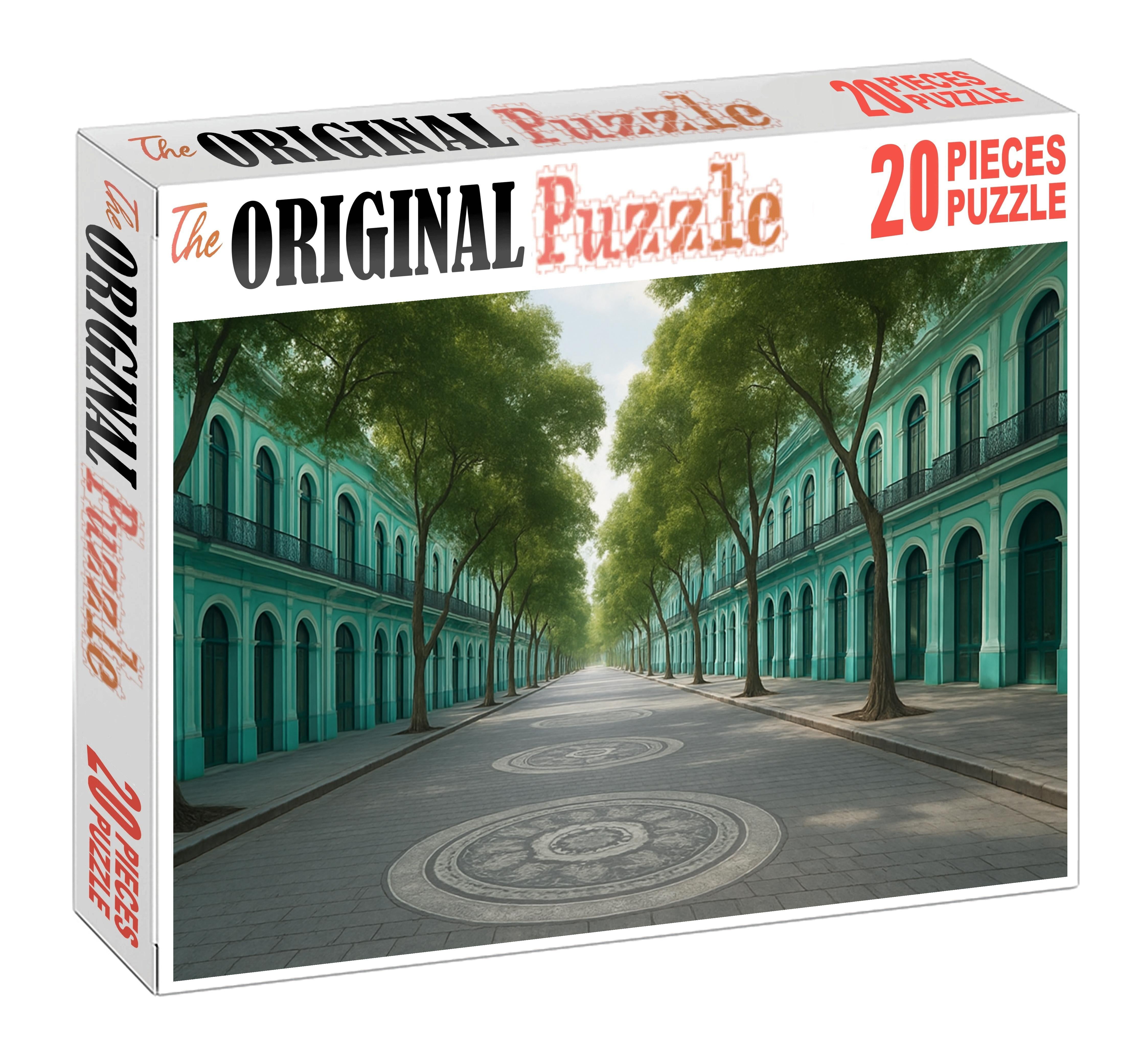 Teal Promenade Family Puzzles