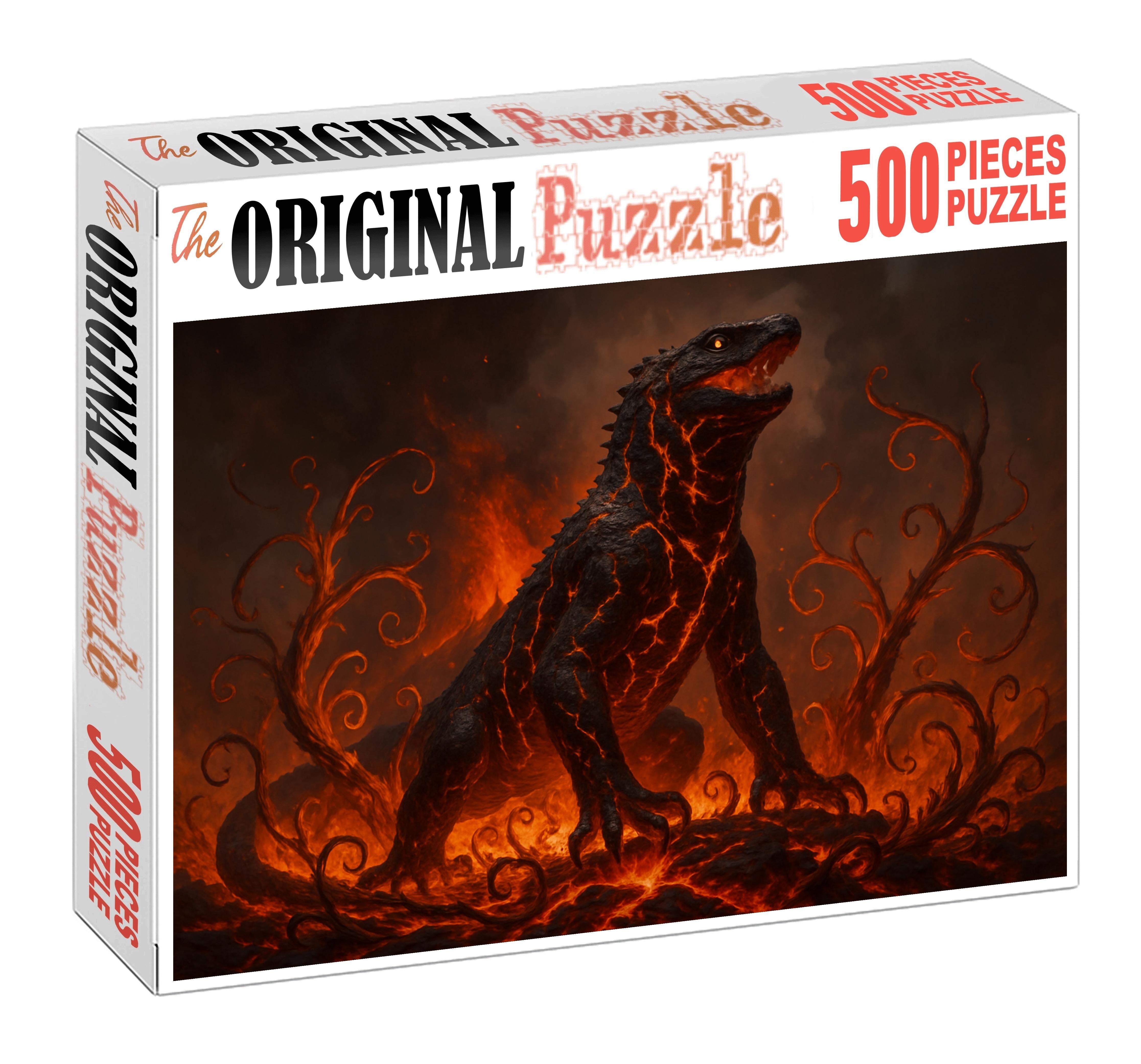 Embervine Basilisk 100 Piece Puzzle