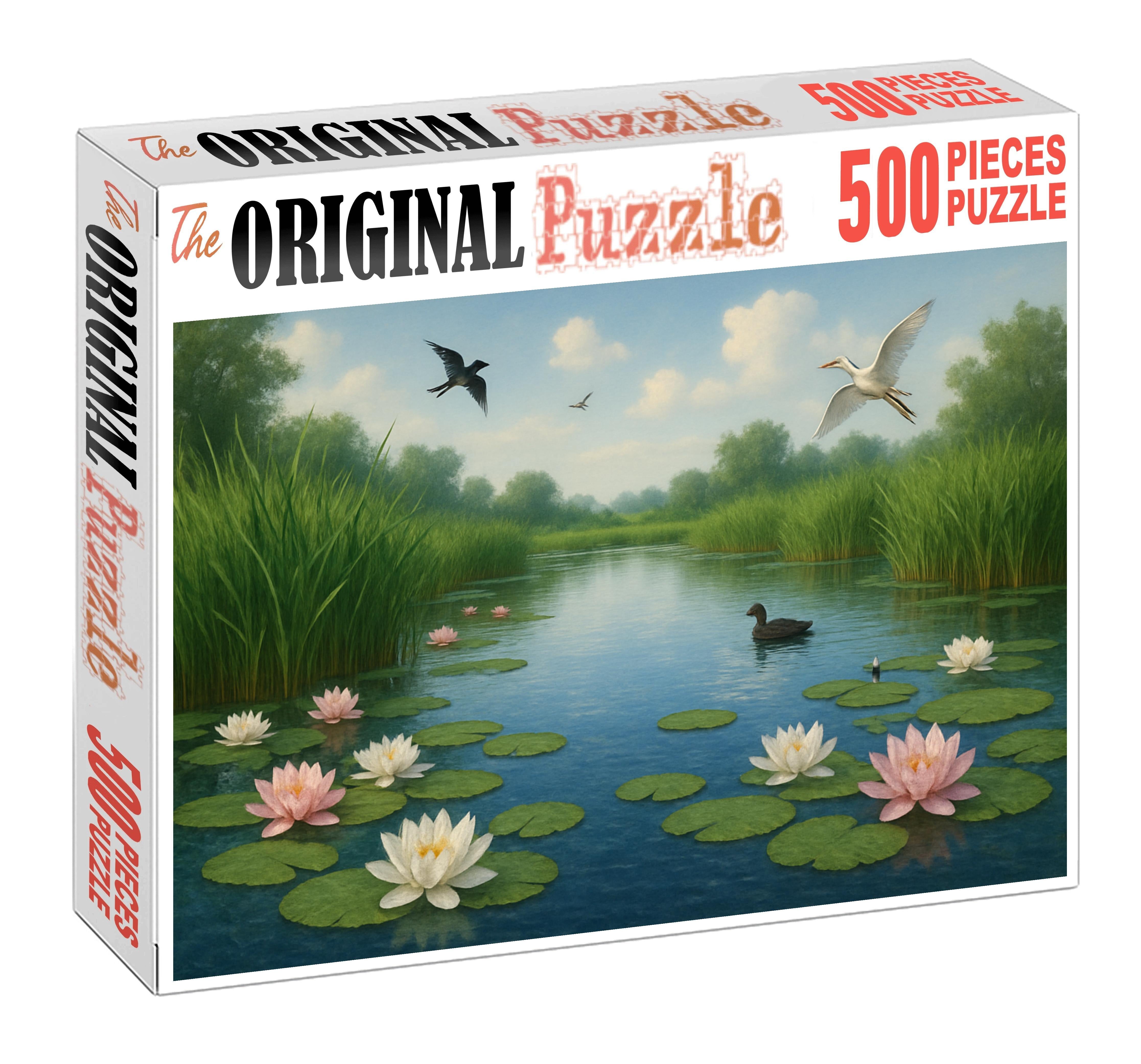 Sapphire Wetland Sanctuary 200 Piece Puzzle