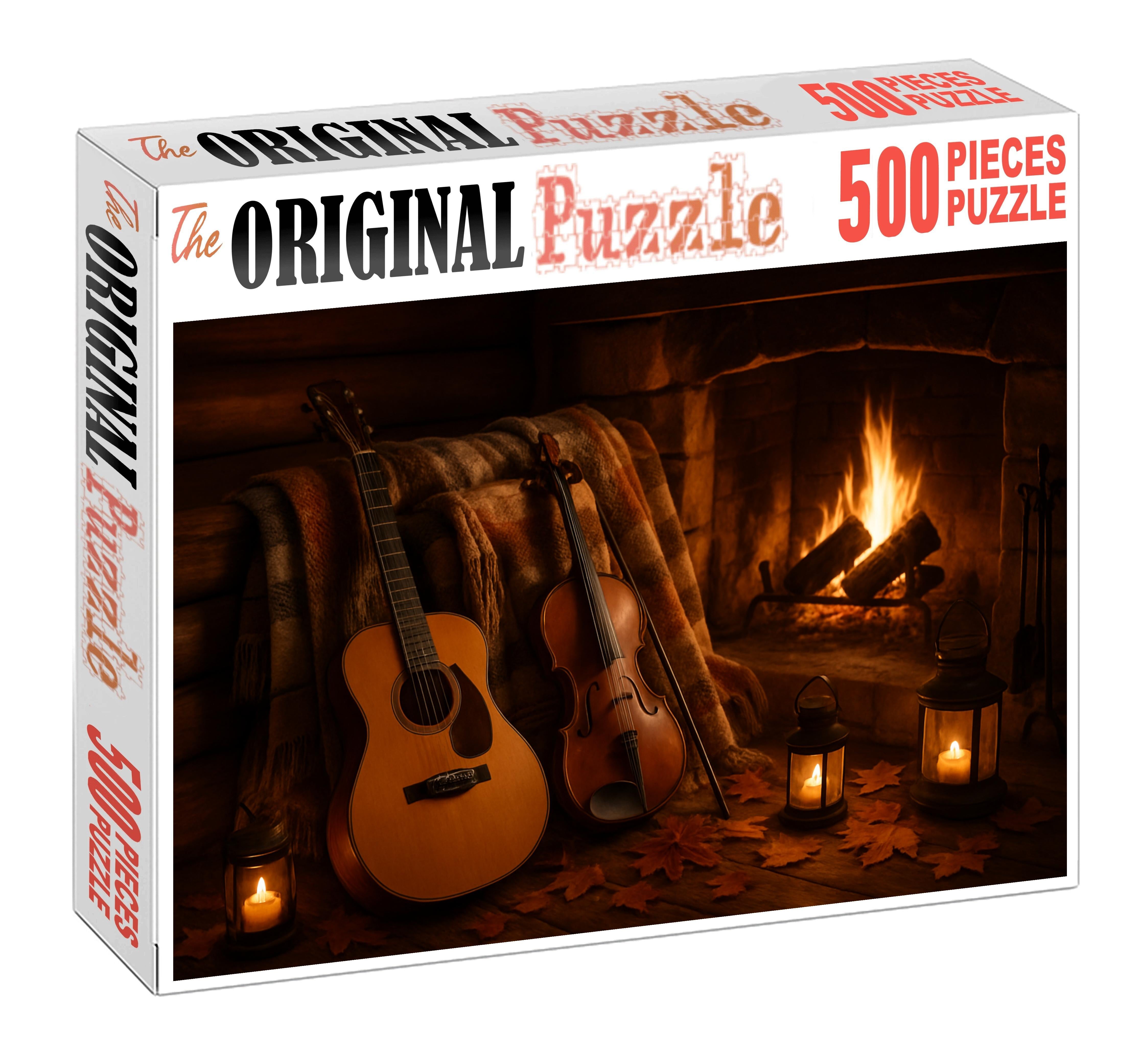 Indie Folk Revival Earthy Tones And Intimate Storytelling 50 Piece Puzzle