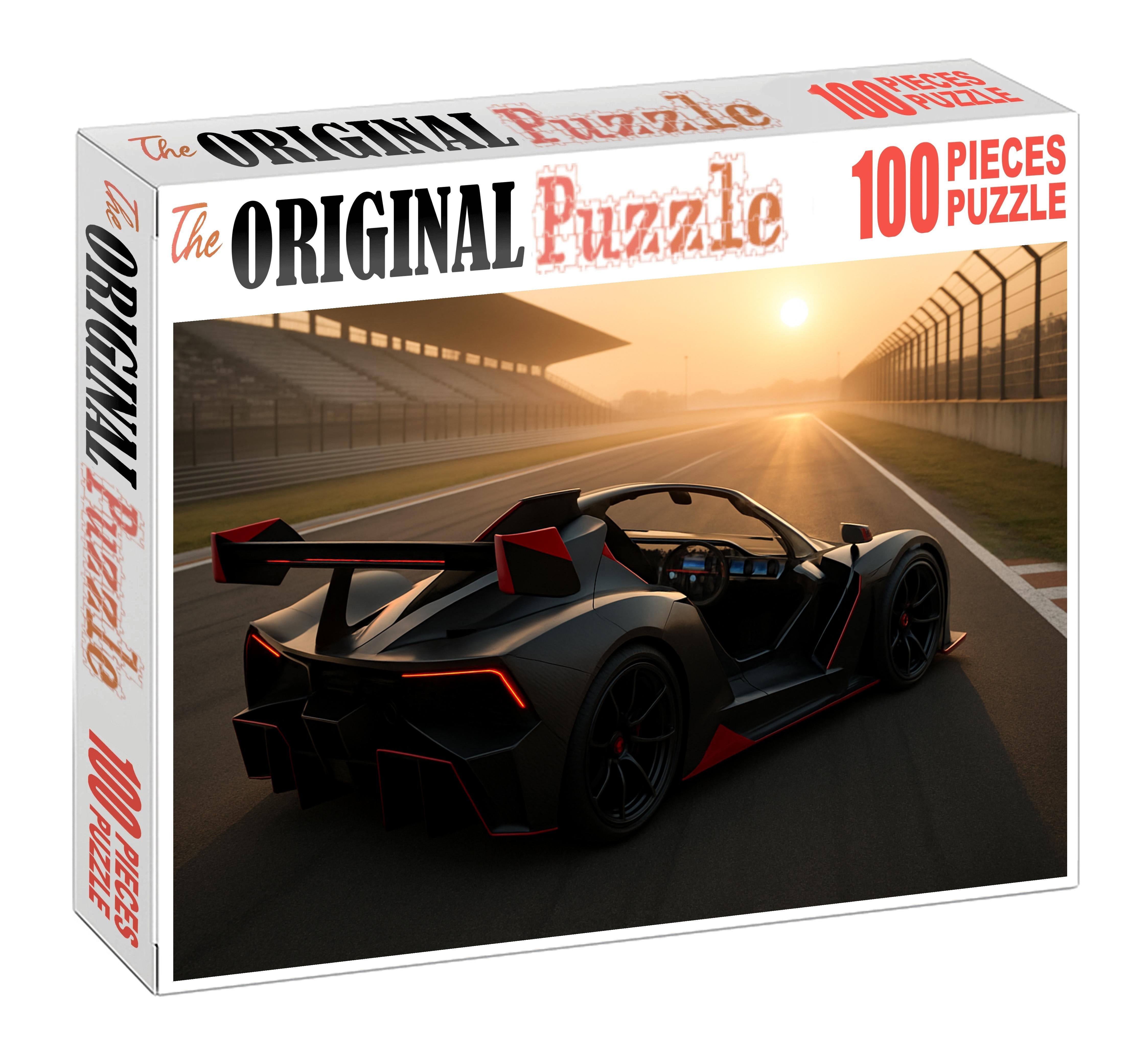 Titan X-35 Track-dominant Electric Supercar Mini Puzzle