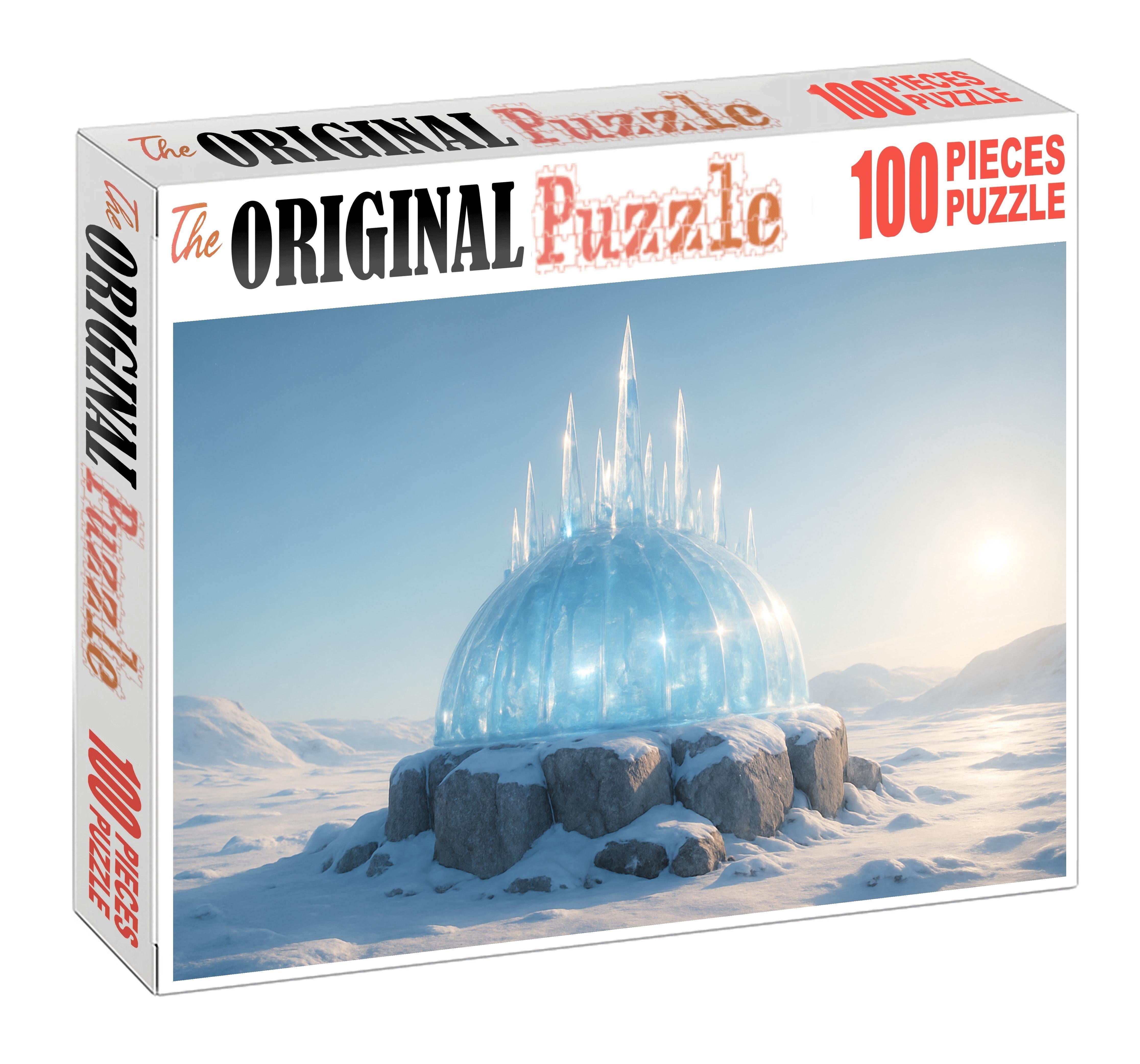 Frozen Crystal Dome Large Format Puzzle