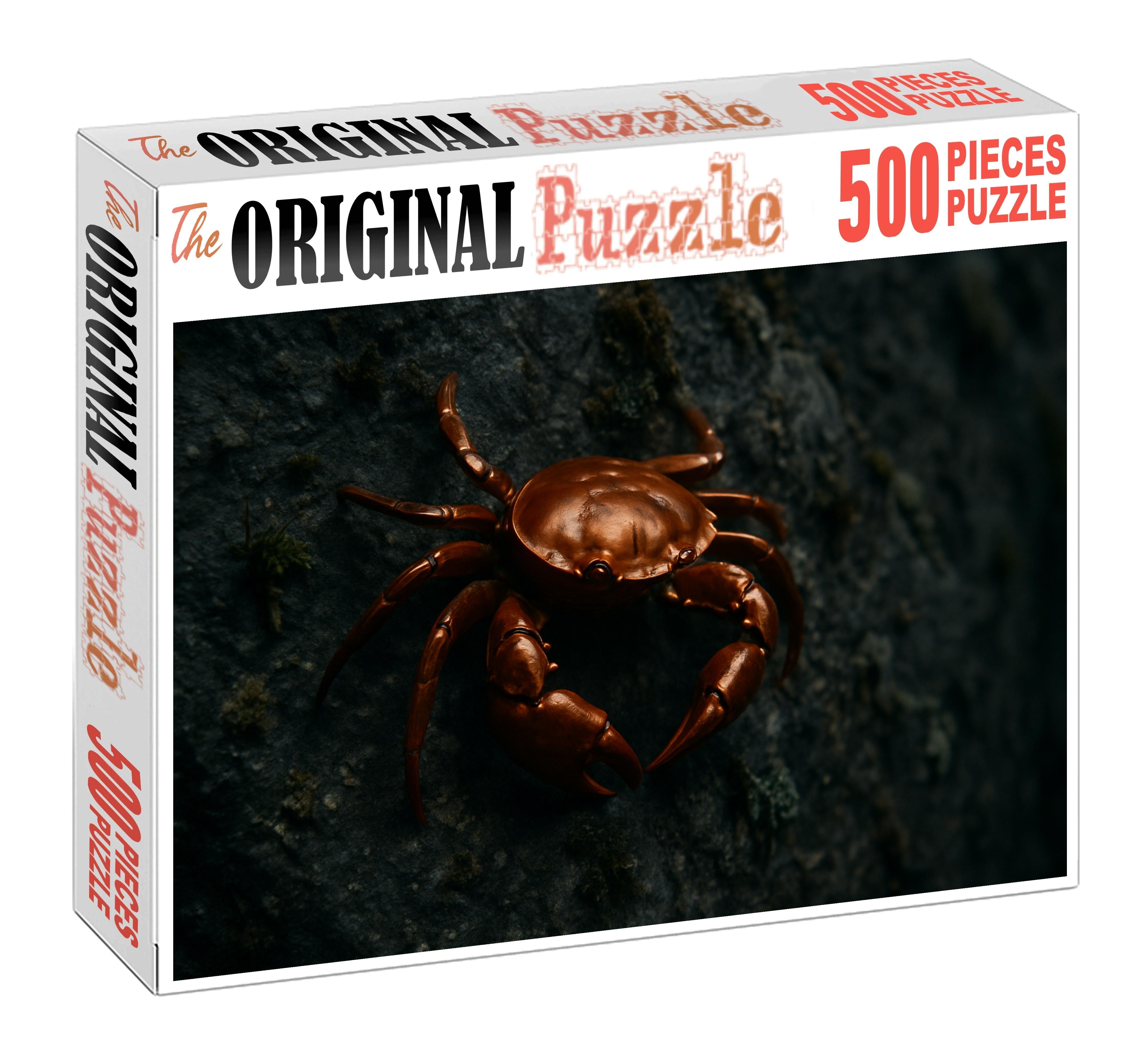 Copper Crest Crab Agile Climber With Metallic Shell 200 Piece Puzzle