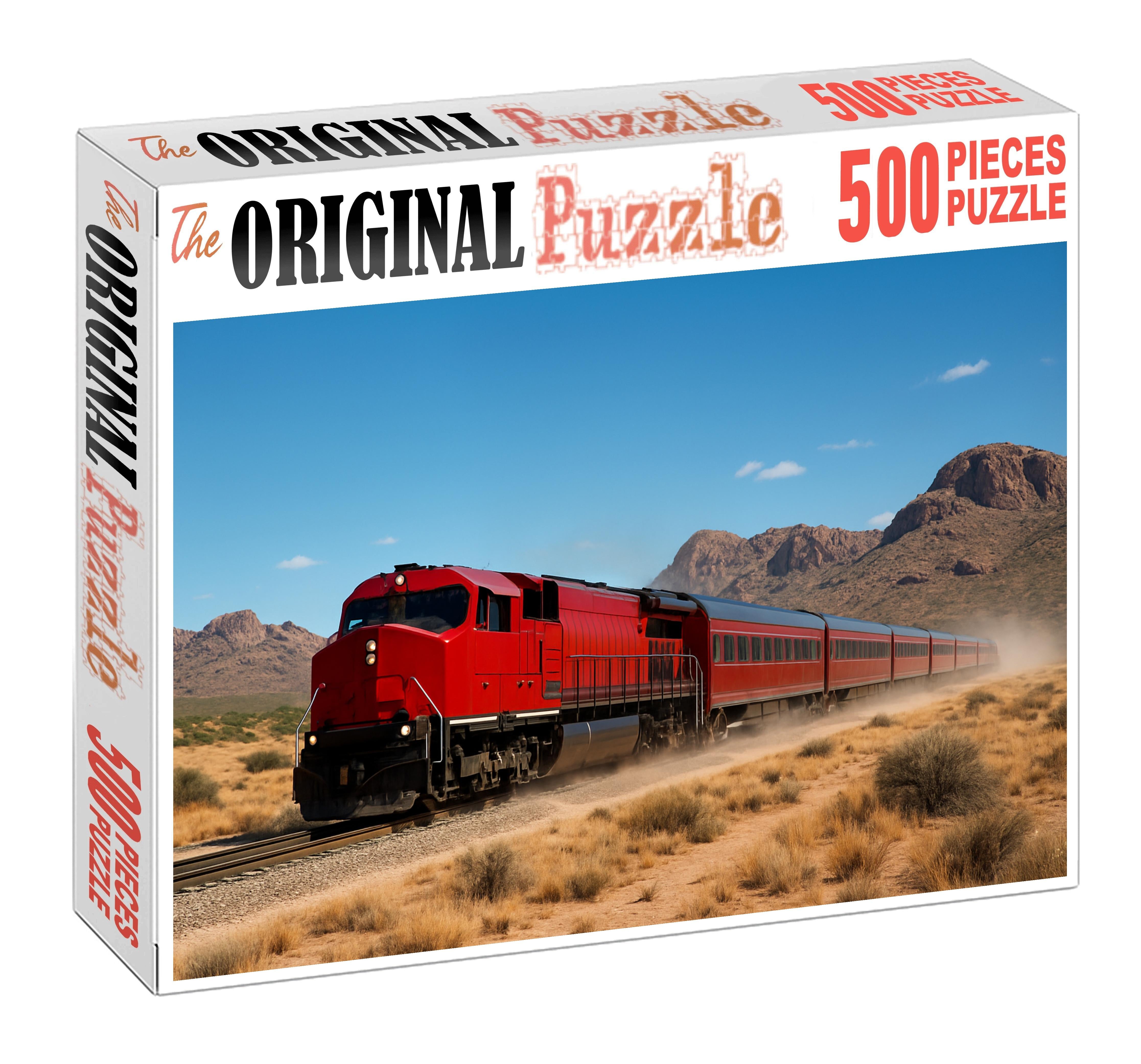 Crimson Comet Diesel Express 20 Piece Puzzle