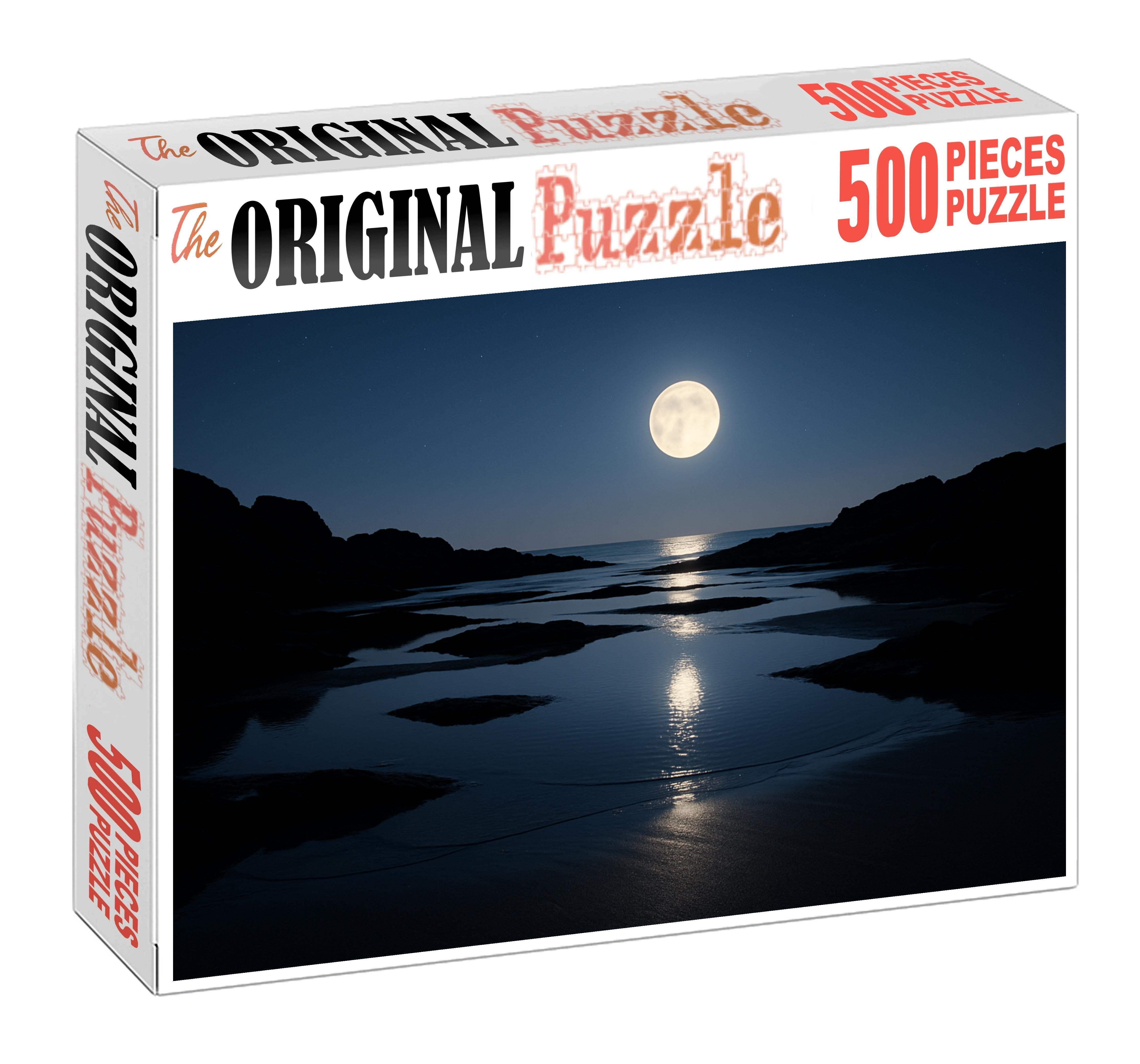 Moonlit Tide Cove Unique Puzzle Design