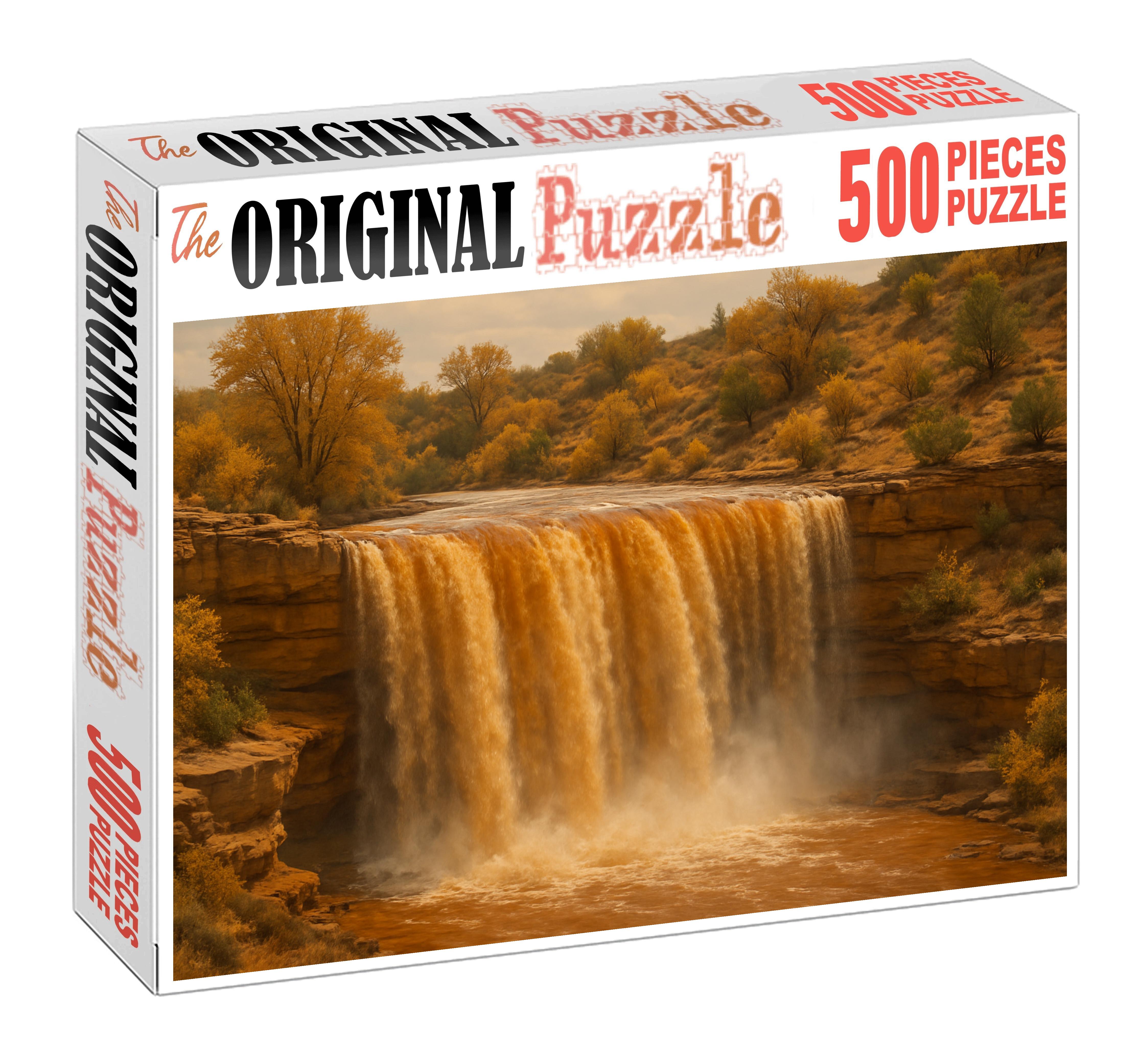 Twilight Amber Spill Large Format Puzzle