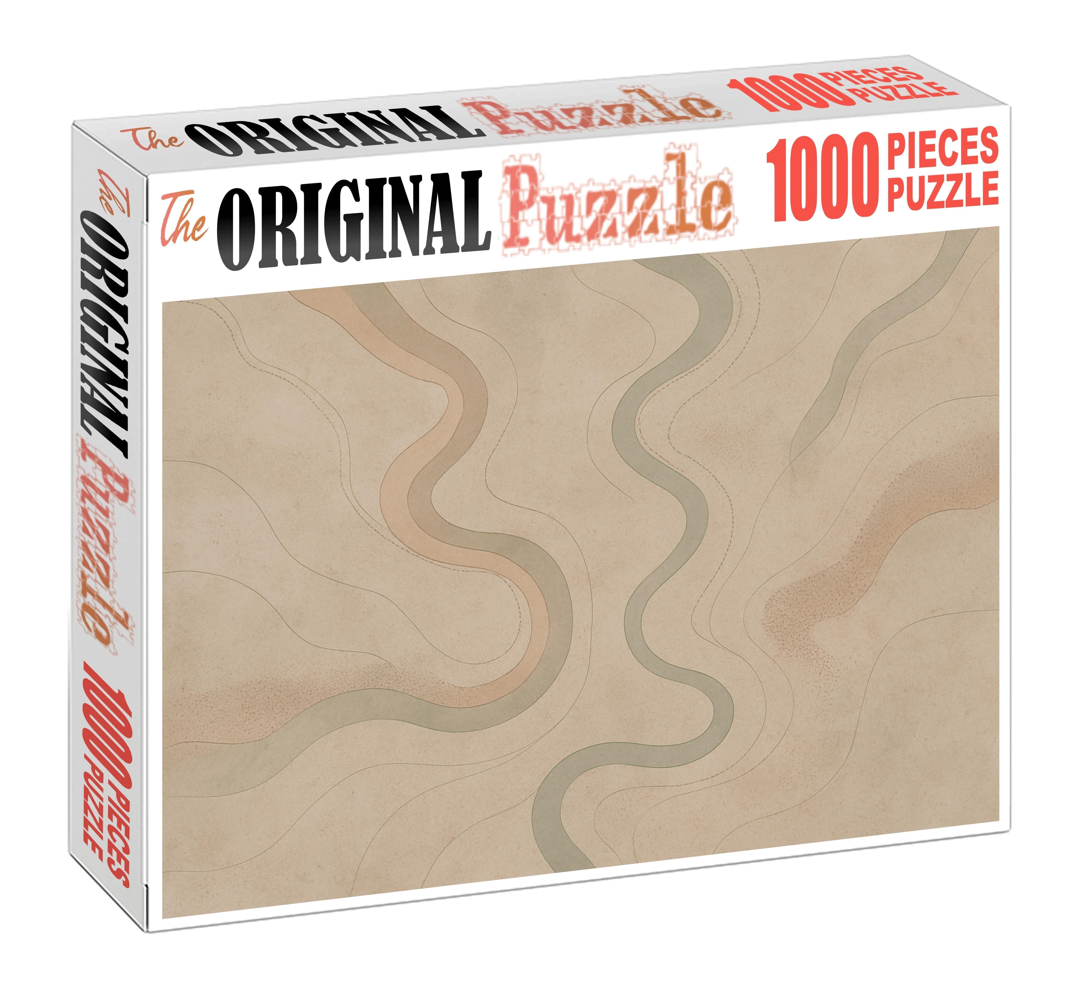 Paleochannel Remnant Map 300 Piece Puzzle