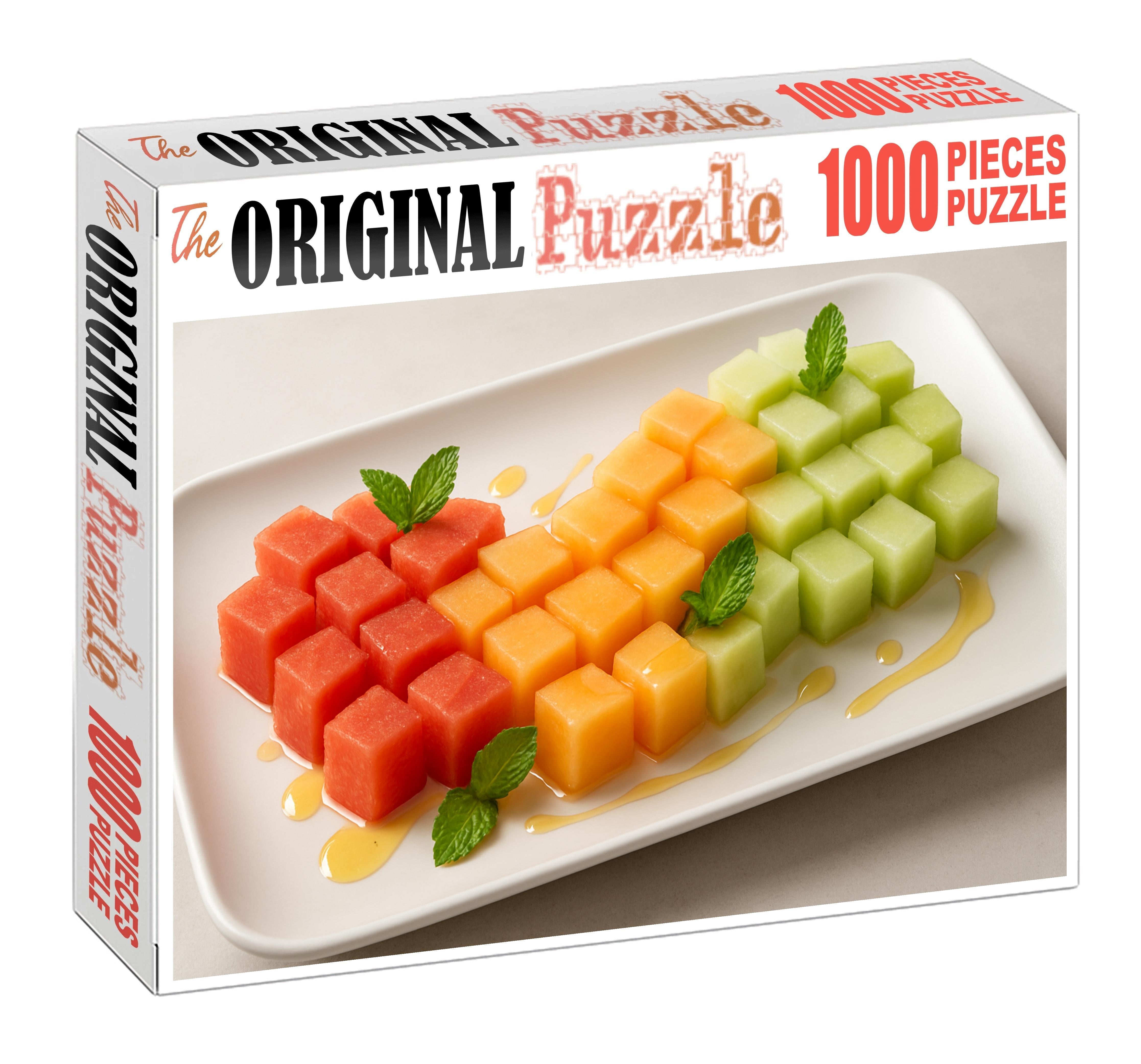 Melon Wave Platter Puzzle Collection