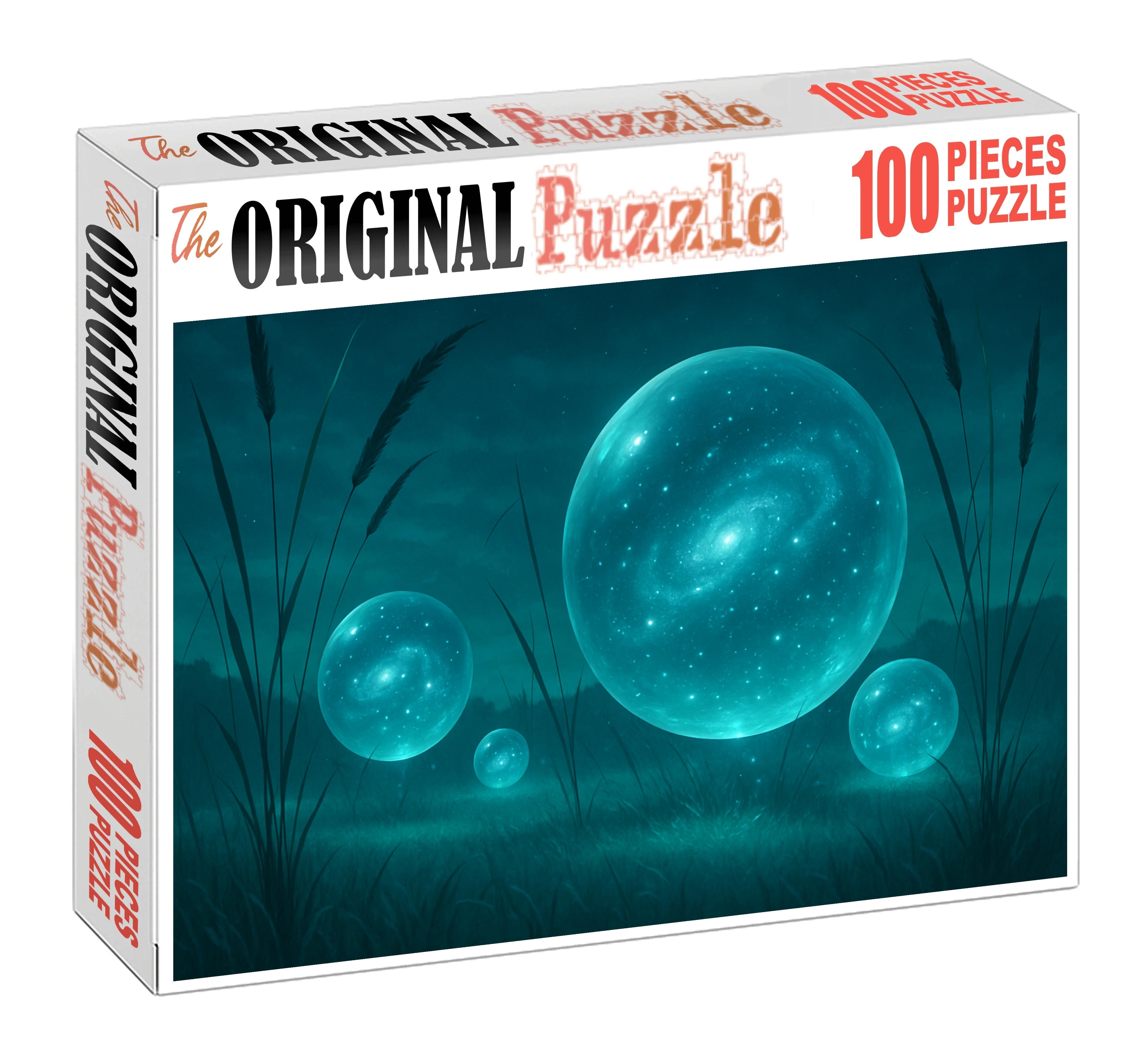 Garden Of Luminous Dewdrops Large Format Puzzle