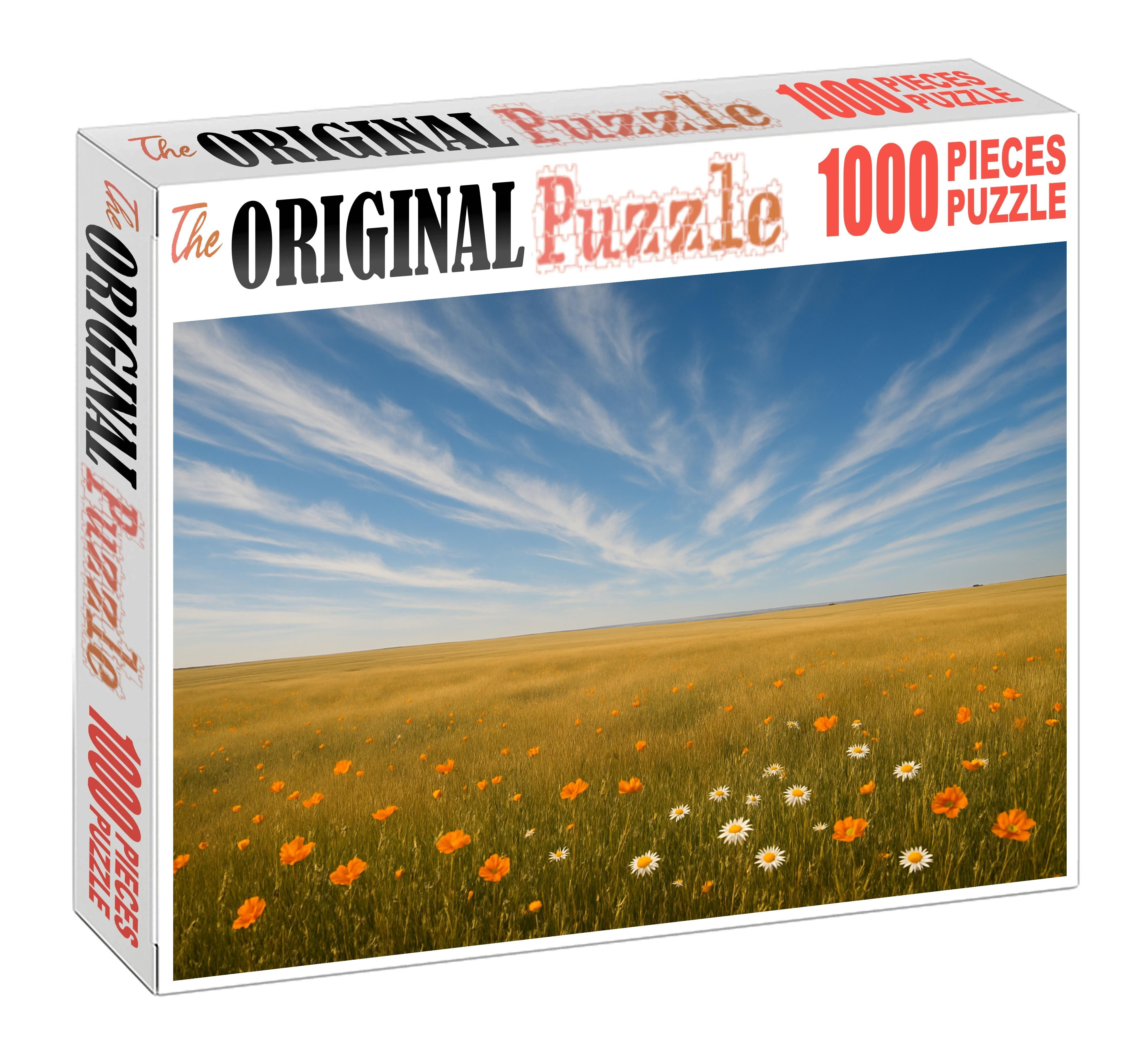 Golden Prairie Wildflower Reserve 300 Piece Puzzle