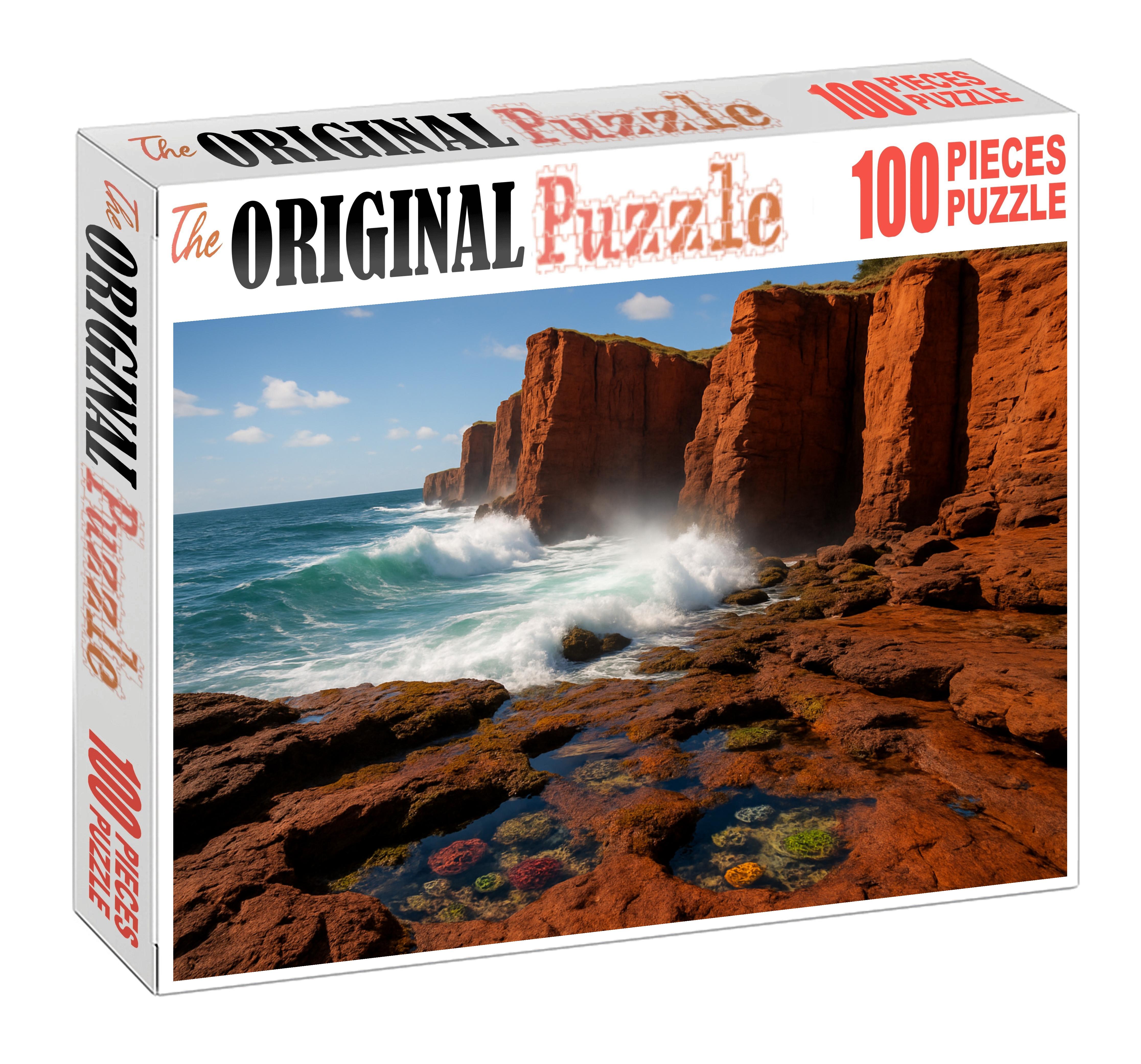Crimson Cliff Shoreline Mini Puzzle