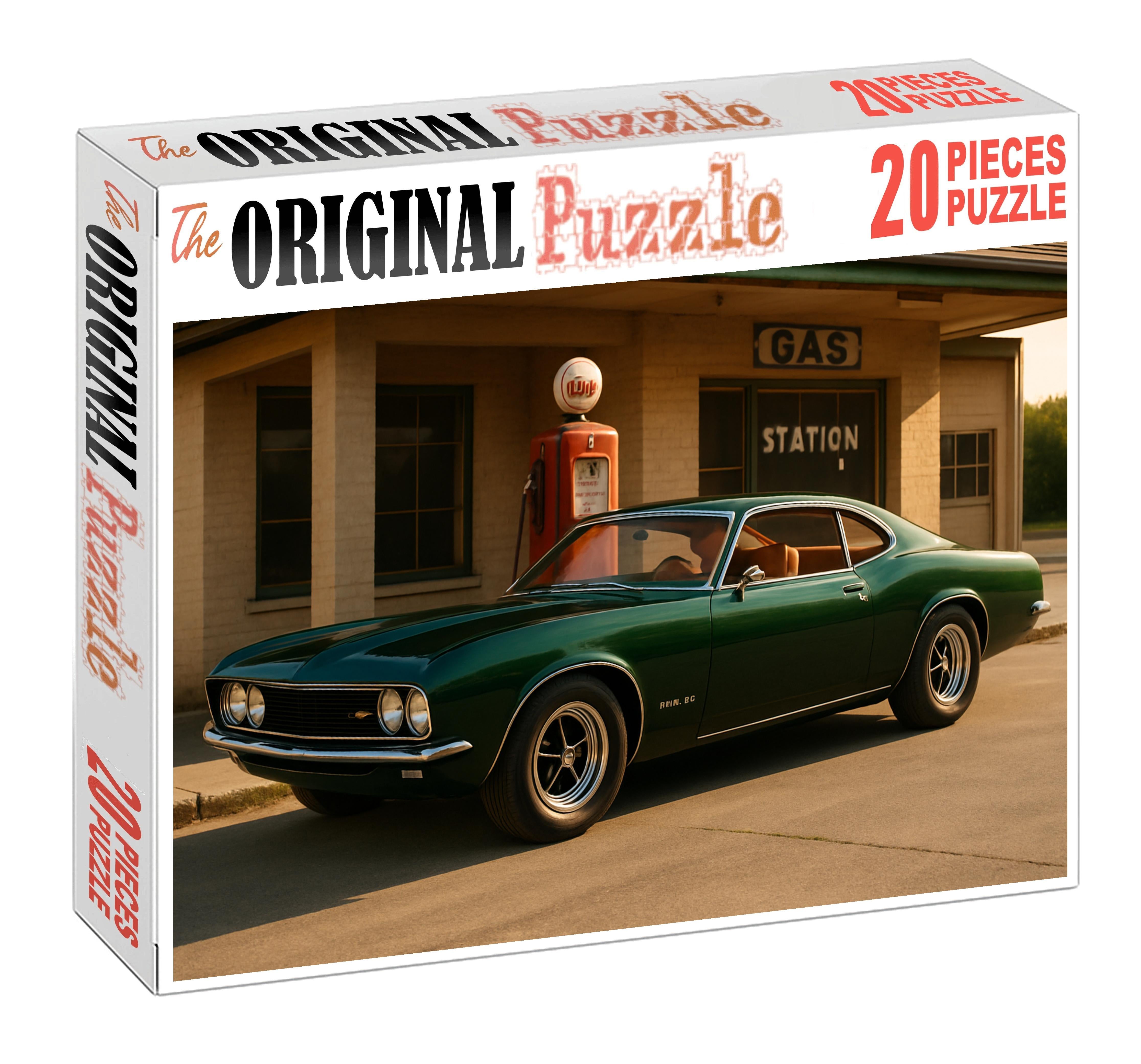 Zephyr Titan 83 Retro-inspired V8 Grand Tourer 20 Piece Puzzle