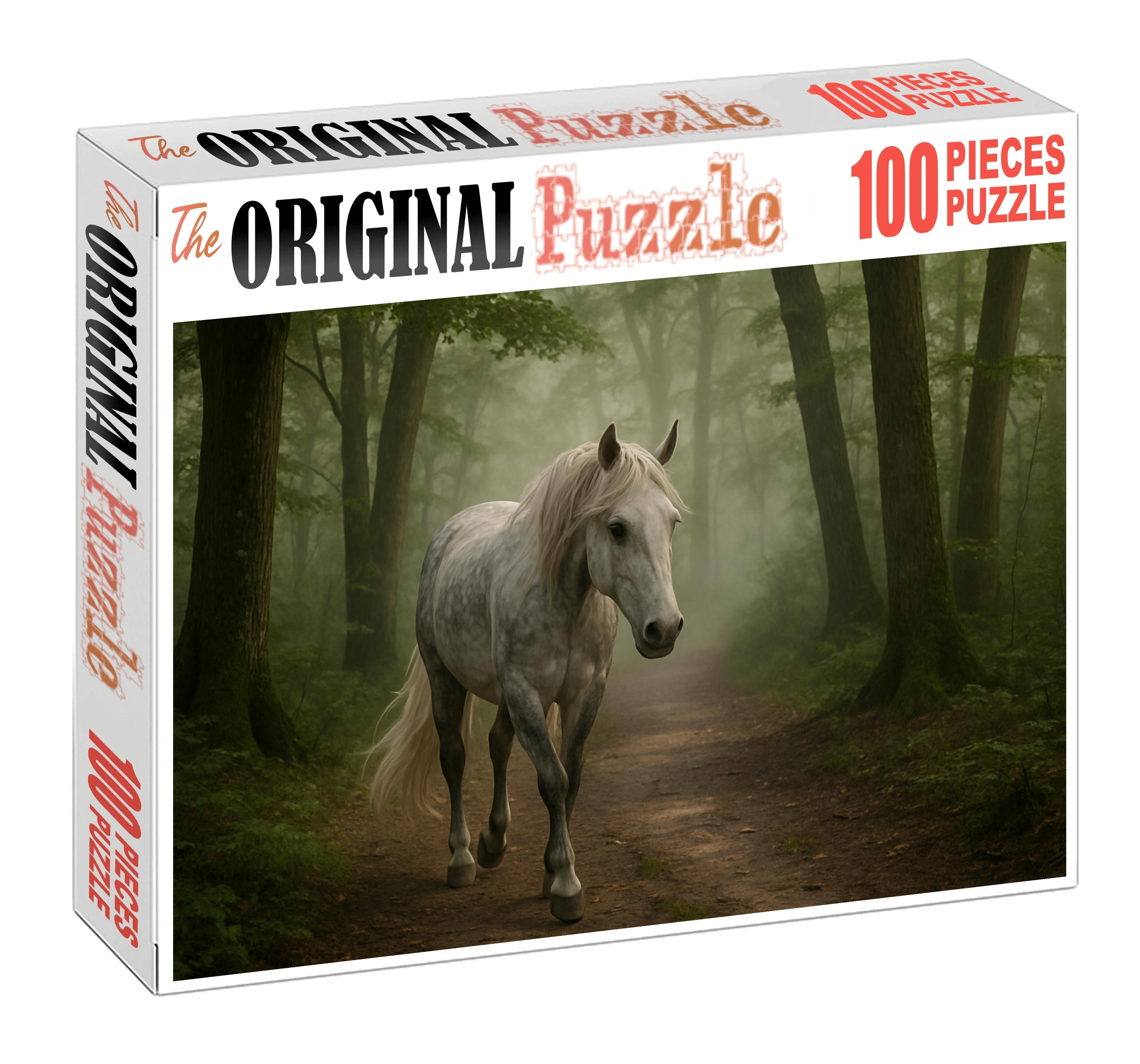 Pearl Frost Gaited Beauty Large Format Puzzle