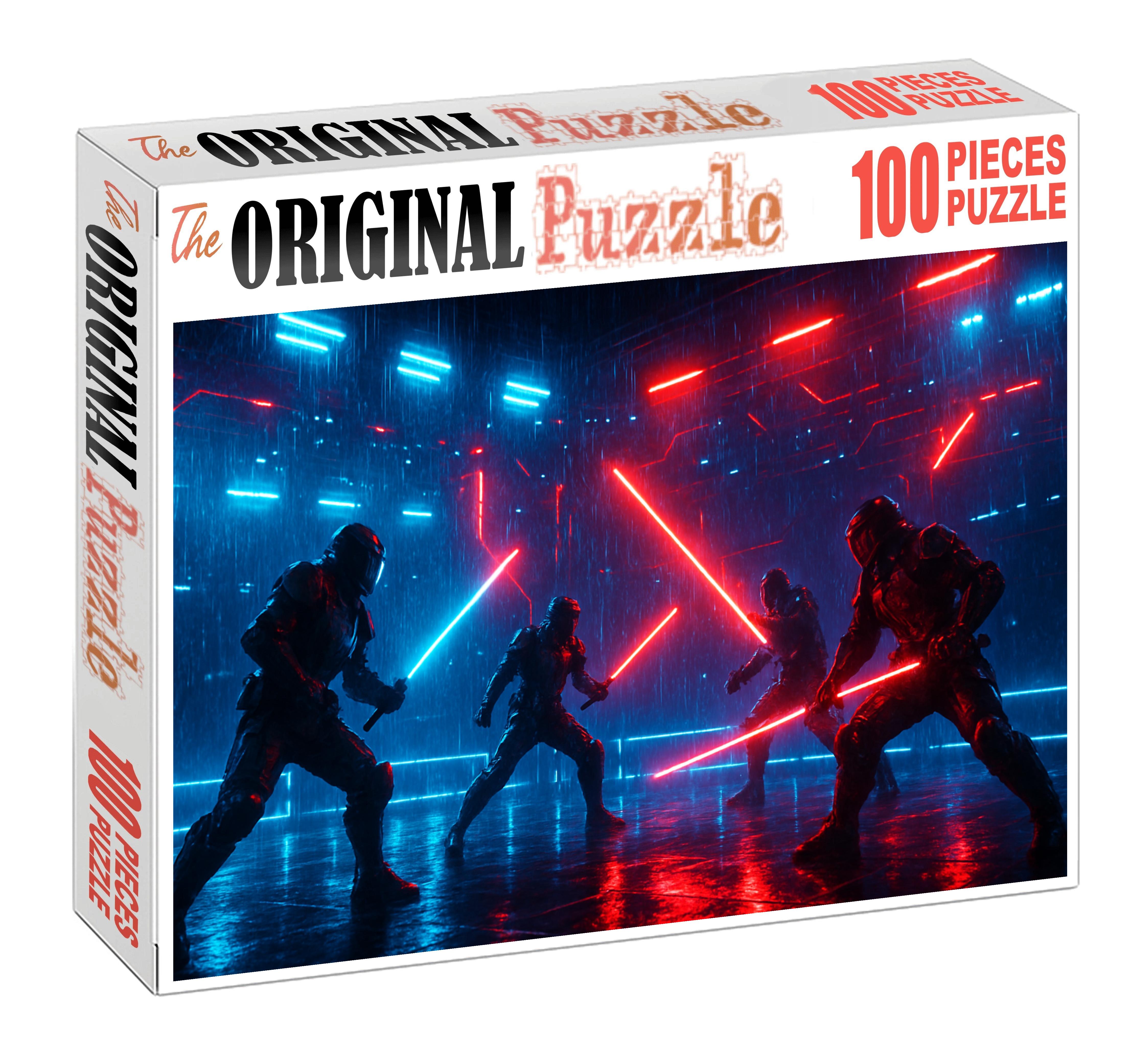 Virtual Reality Cyber Gladiators Futuristic Combat And Digital Valor Puzzle Fun