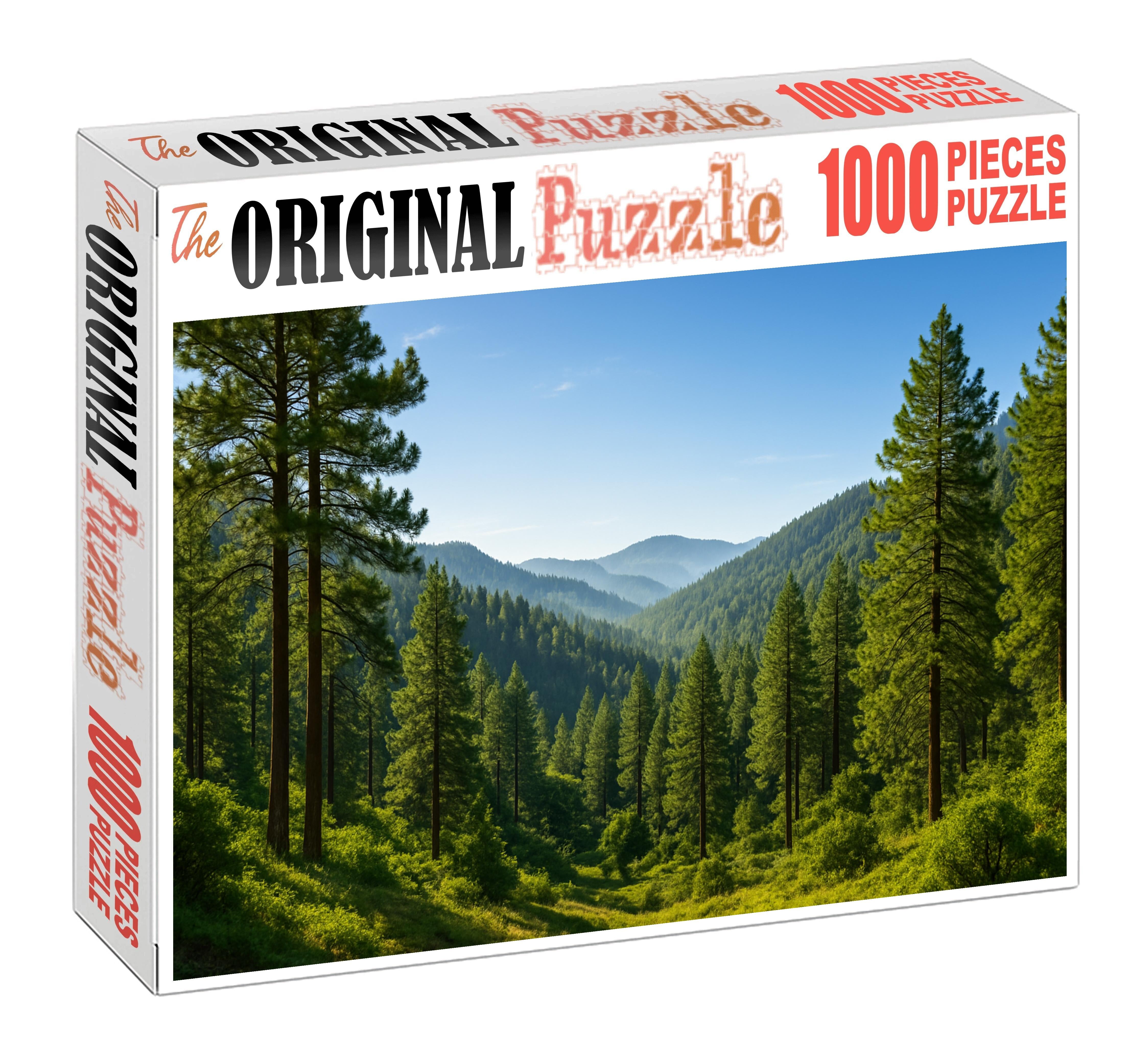 Whispering Pine Highlands Custom Jigsaw Puzzle