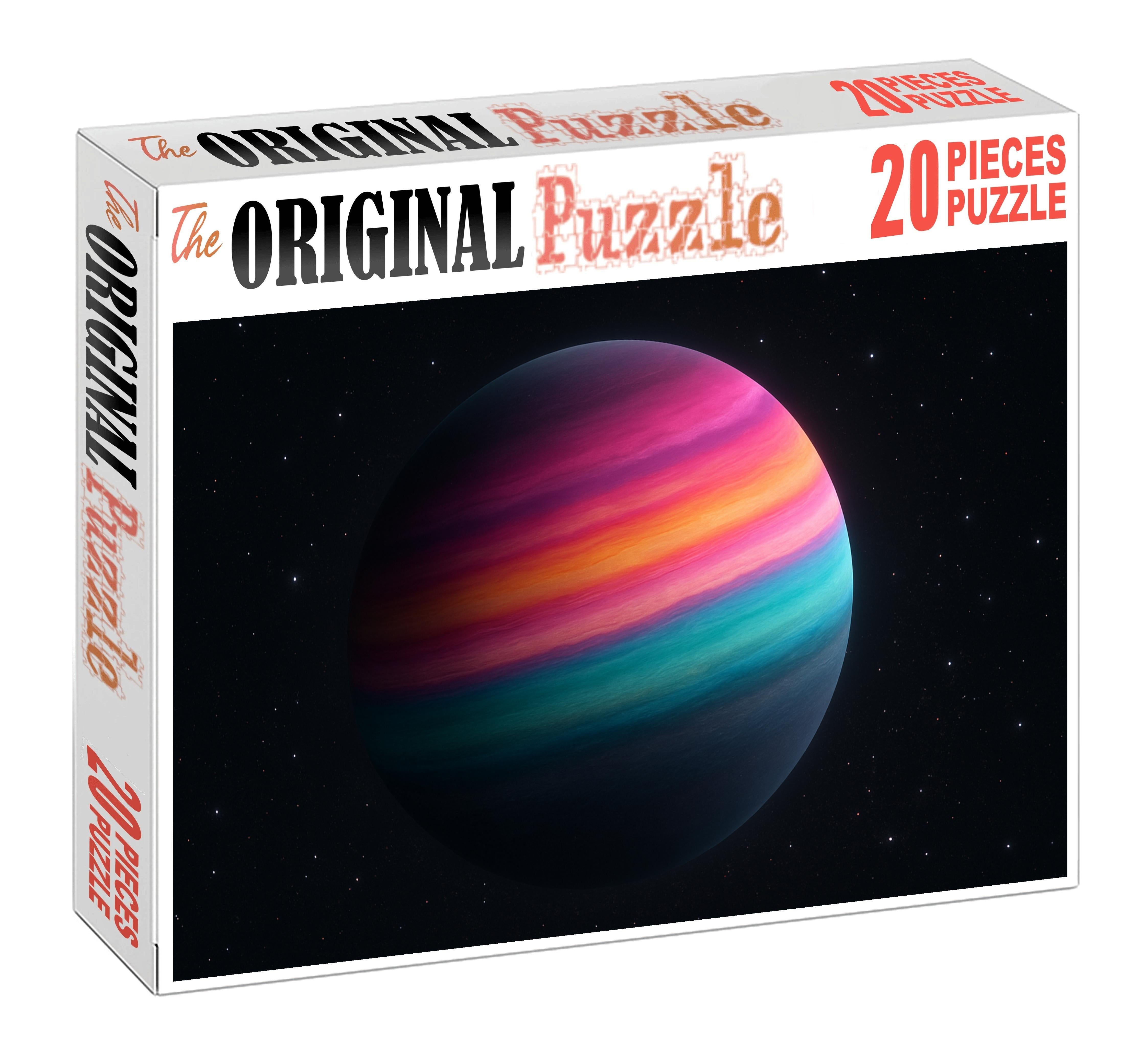 Iridescent Atmospheric Bands Of A Distant World Puzzle Challenge