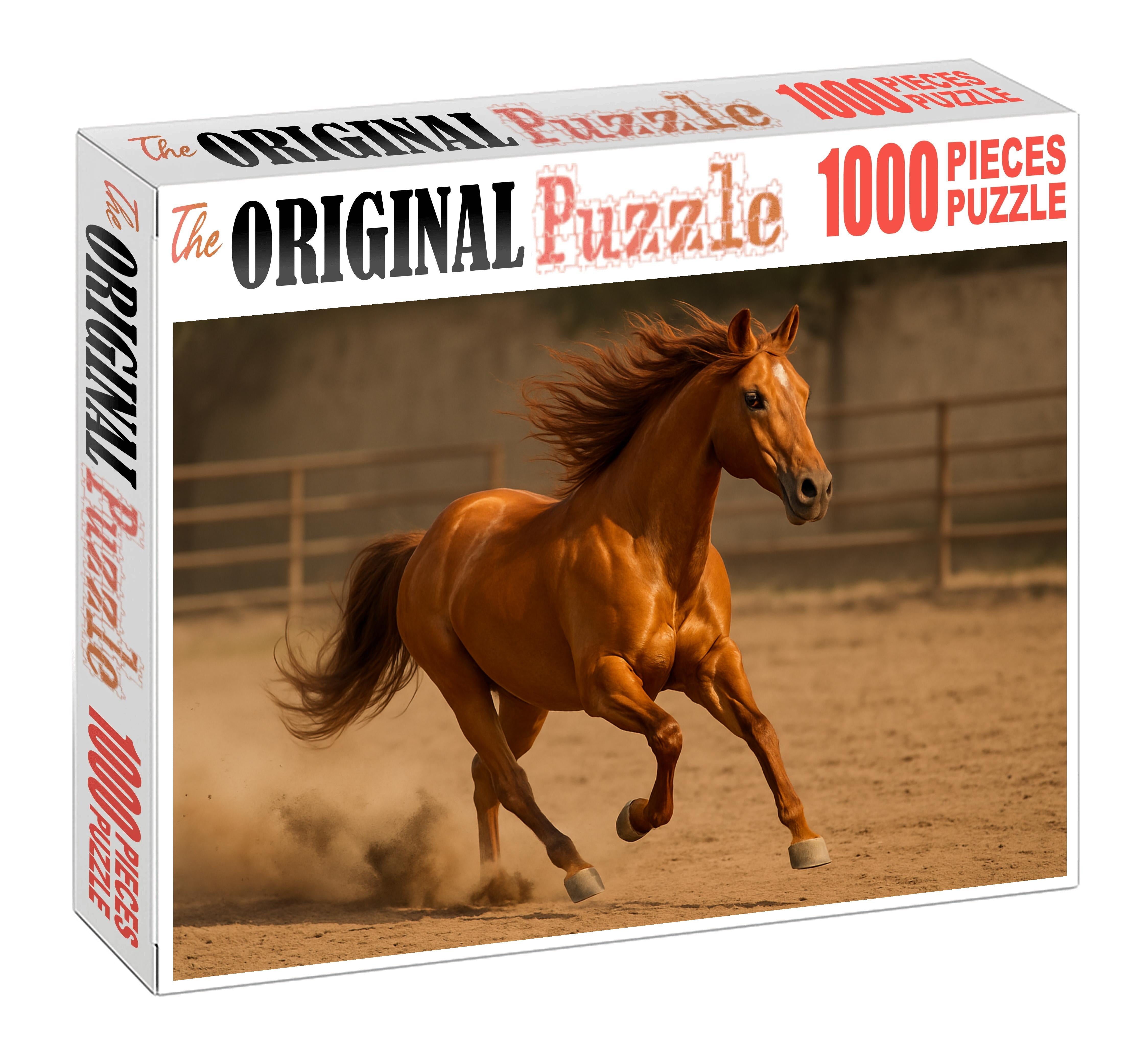 Amber Rose Stock Horse Large Format Puzzle