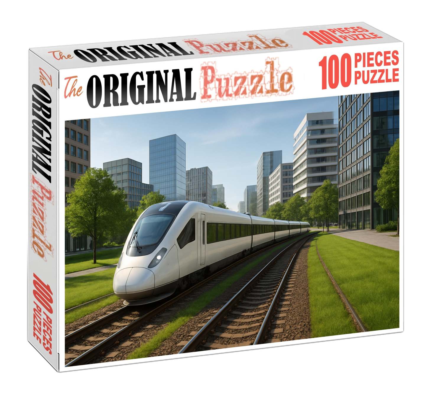 Hydrogen-powered Light Rail Vehicle 300 Piece Puzzle