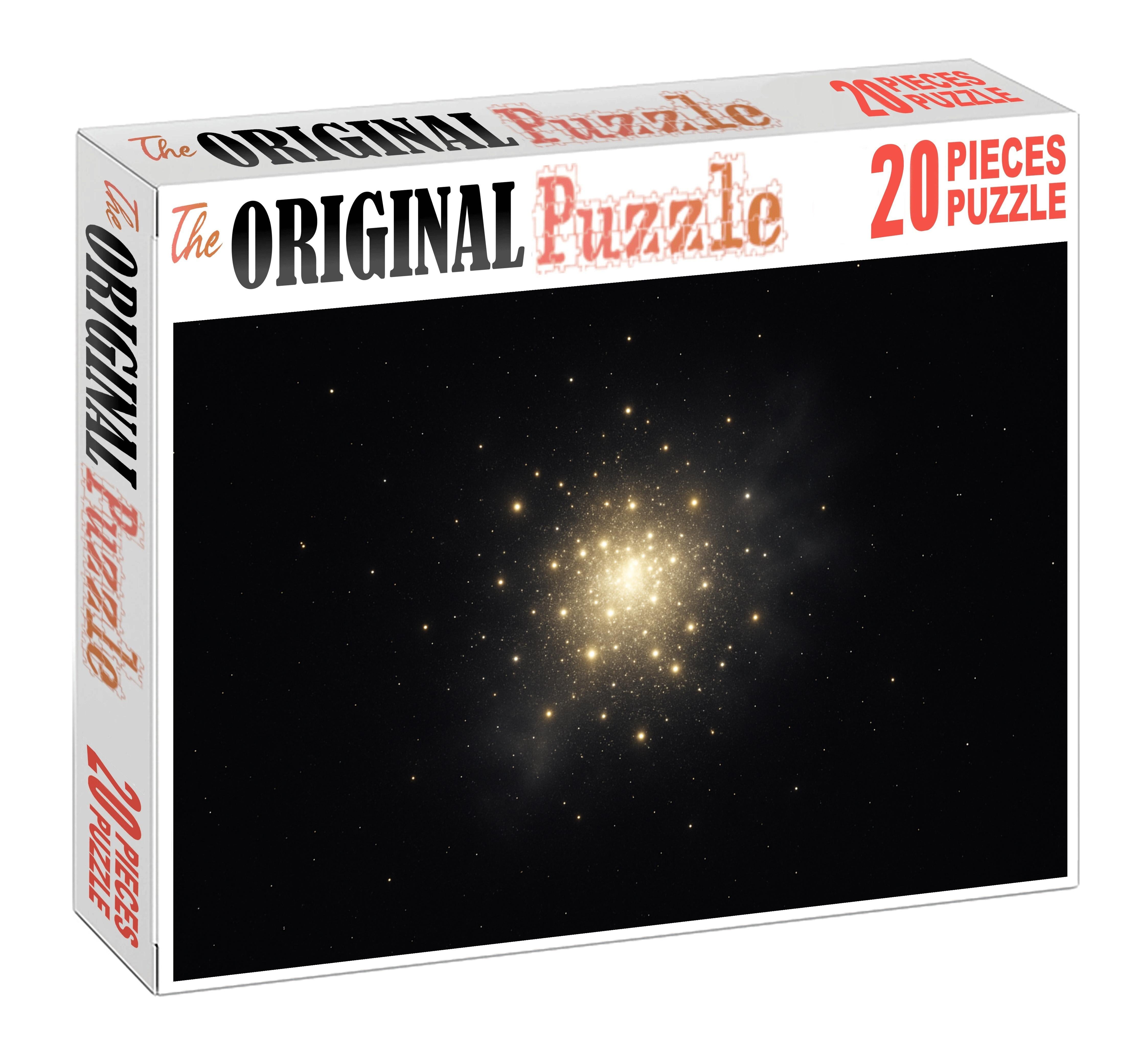 Luminescent Stellar Cluster Unique Puzzle Design