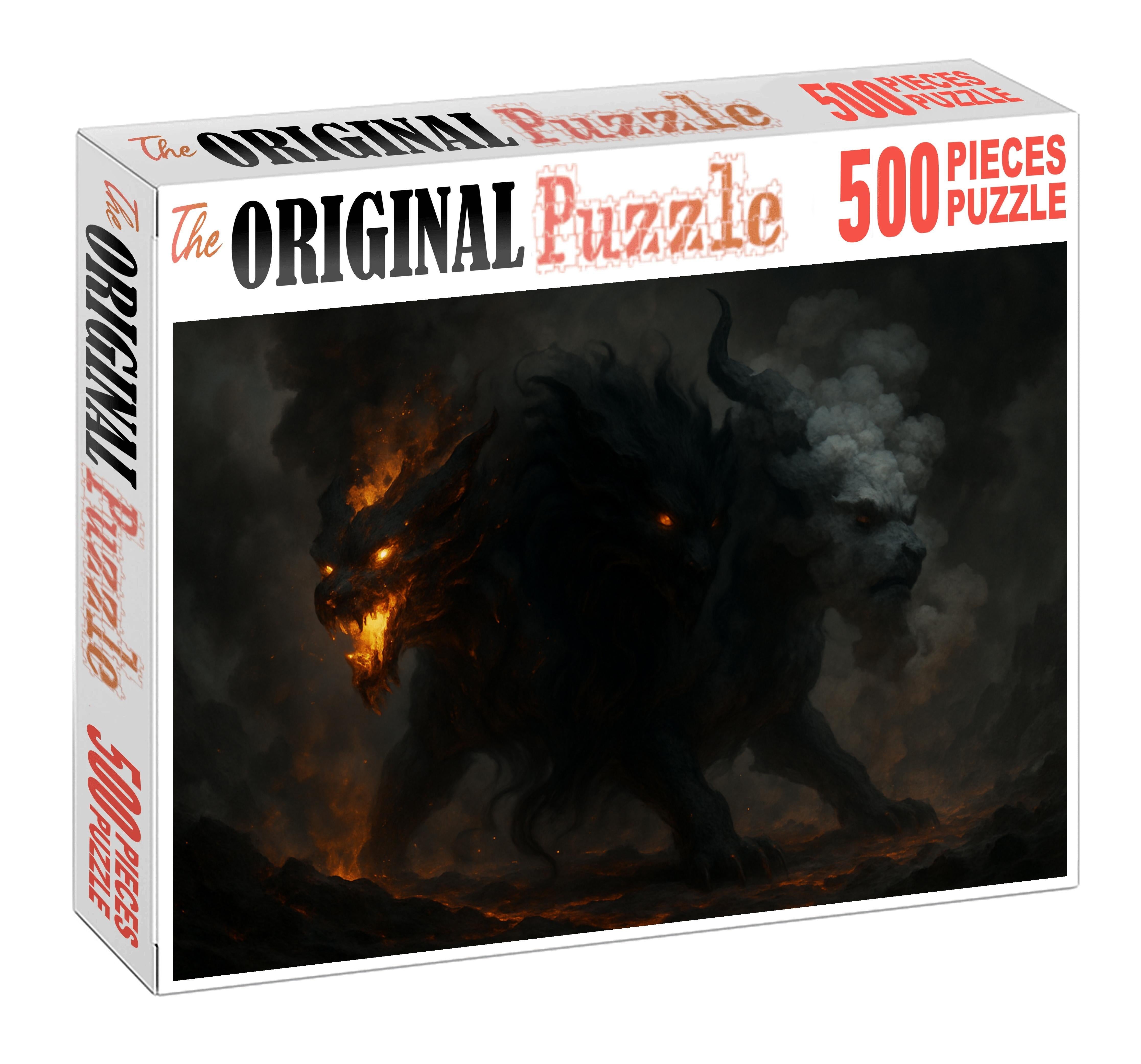 Duskfire Chimera Premium Puzzle Pieces
