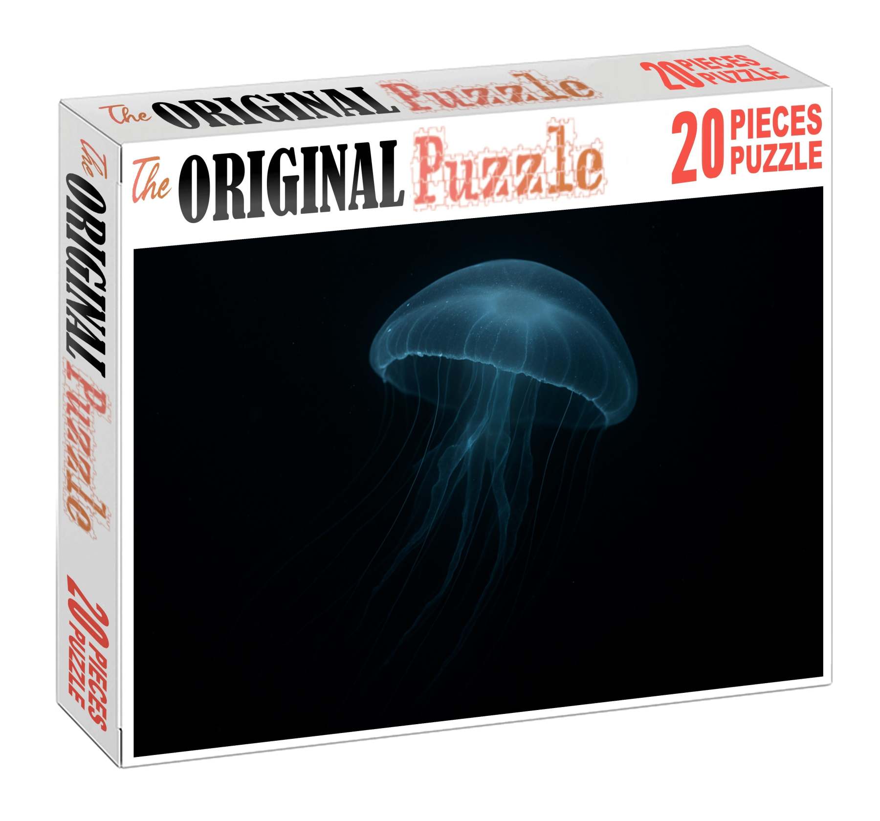 Phantom Jelly Transparent Deep-water Drifter With Pulsing Bioluminescence Puzzle Collection