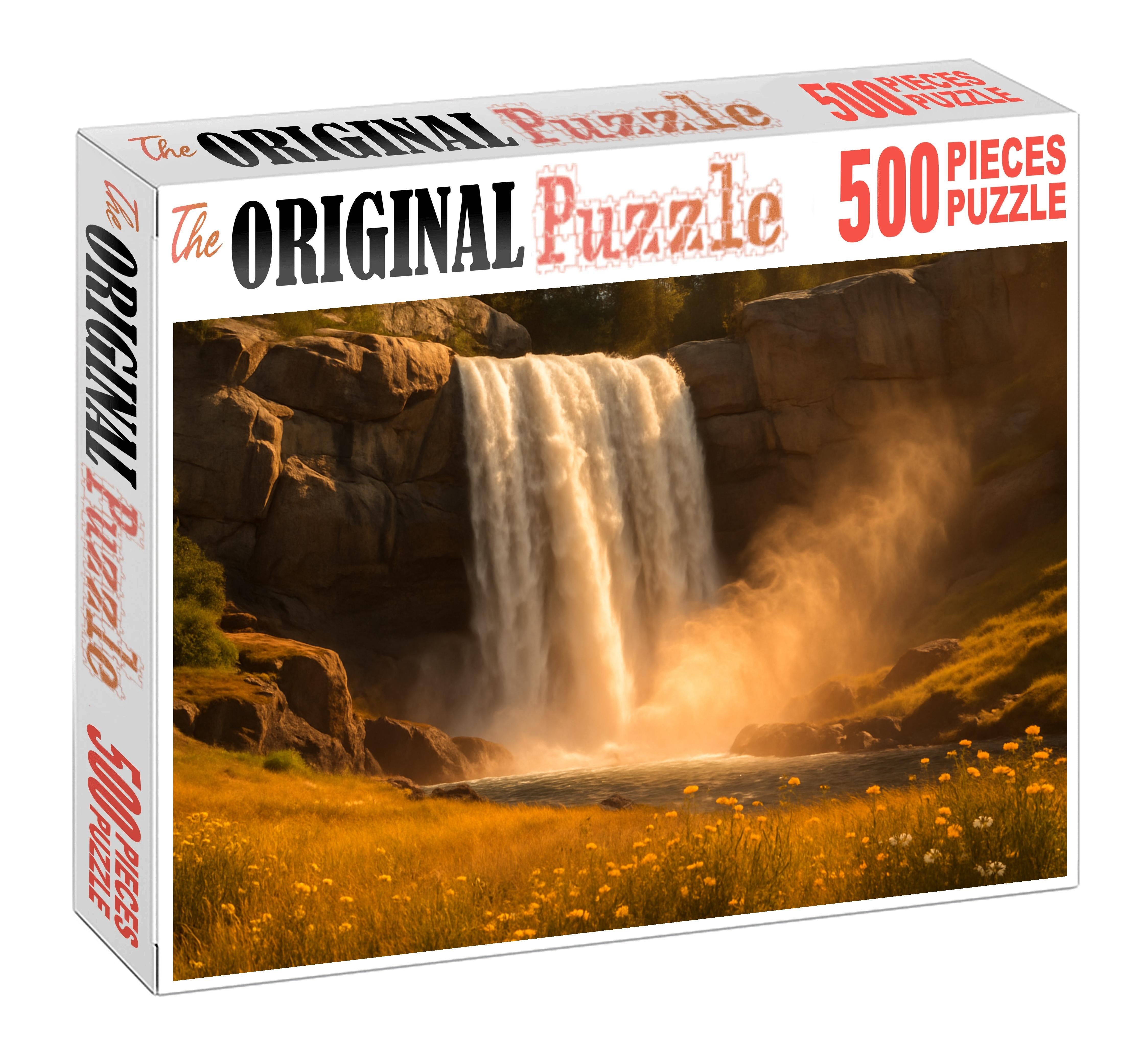 Golden Hour Block Falls Family Puzzles