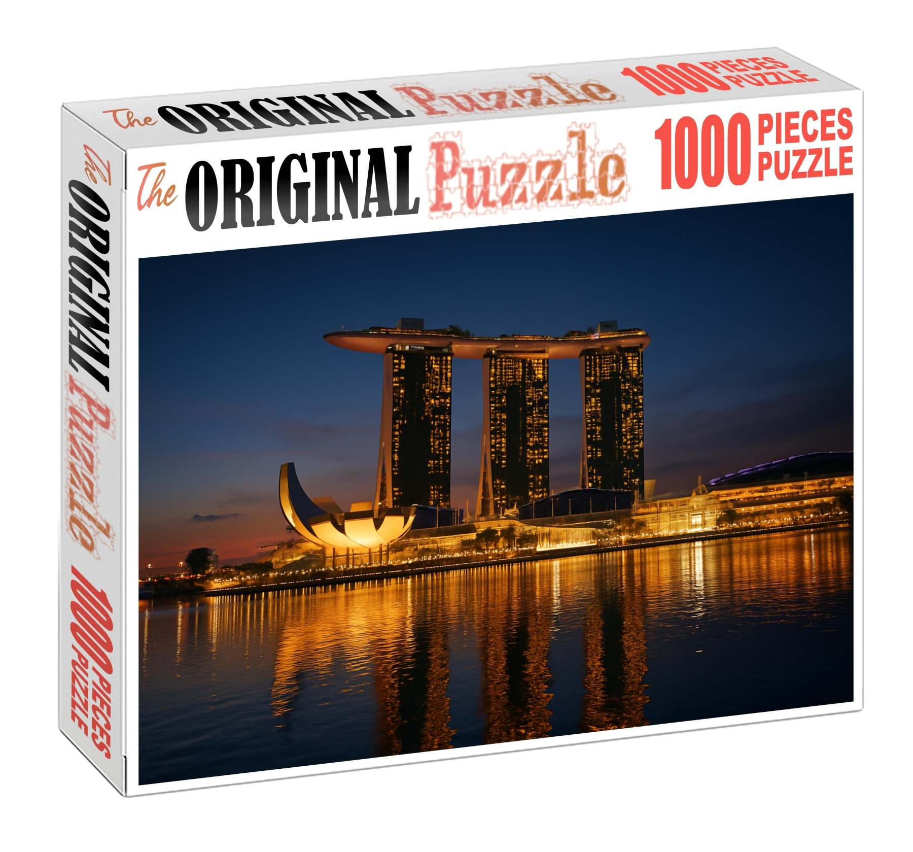 The Marina Bay Sands Singapore Recognized By 6450 Globally For Its Futuristic Hotel And Sky Park Design Unique Puzzle Design